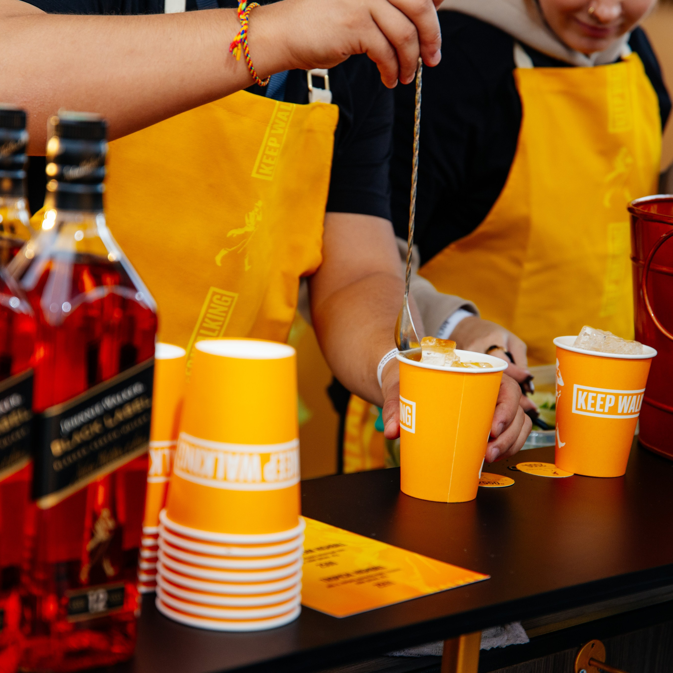 YANDEX PARK. JOHNNIE WALKER — CHINCHIN — SMIRNOFF — TANQUERAY