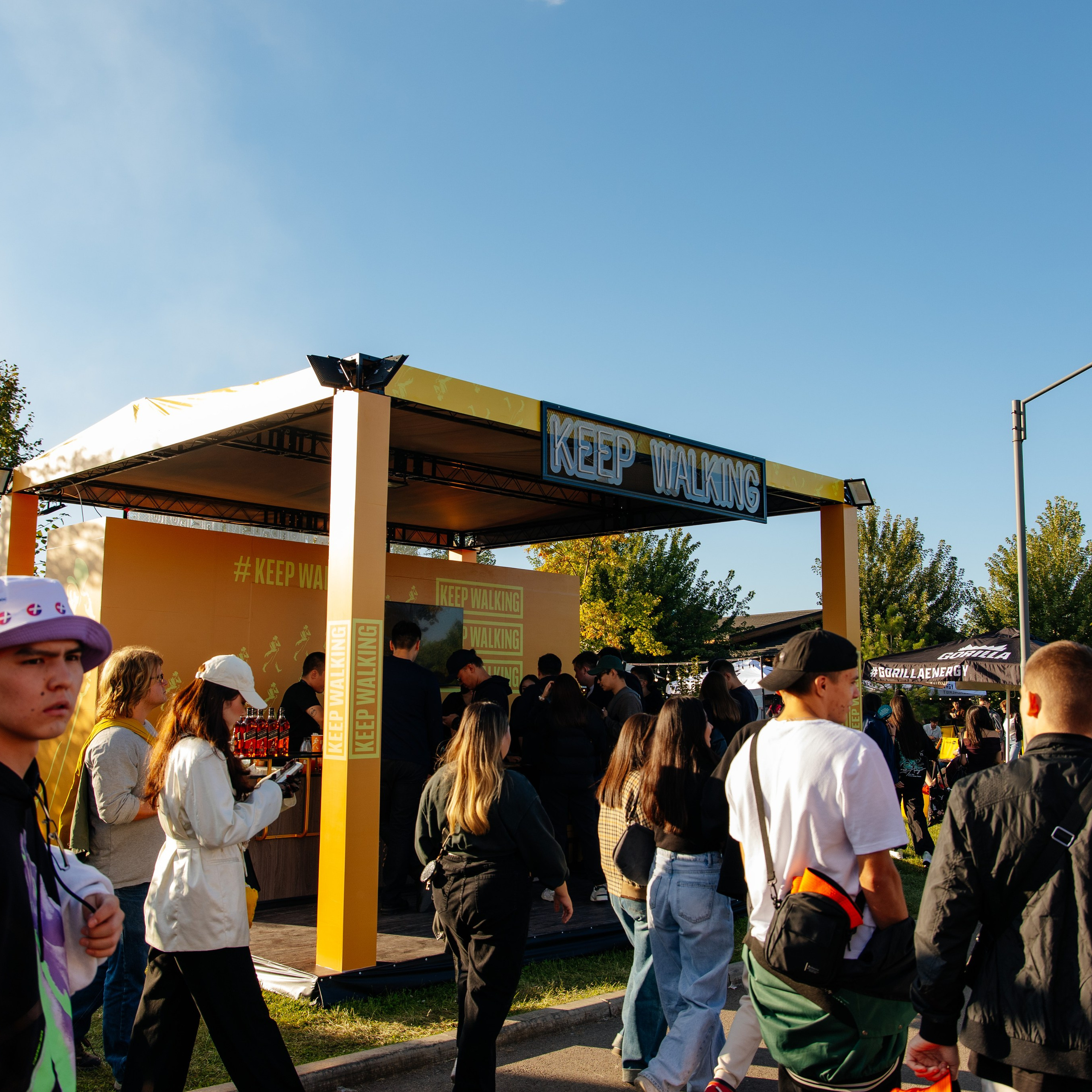 YANDEX PARK. JOHNNIE WALKER — CHINCHIN — SMIRNOFF — TANQUERAY