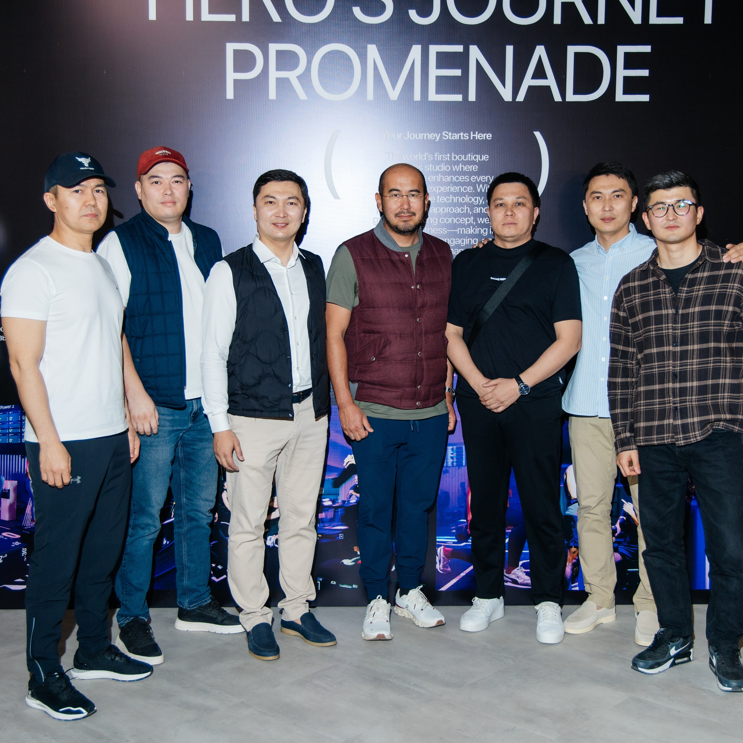 Hero's journey promenade