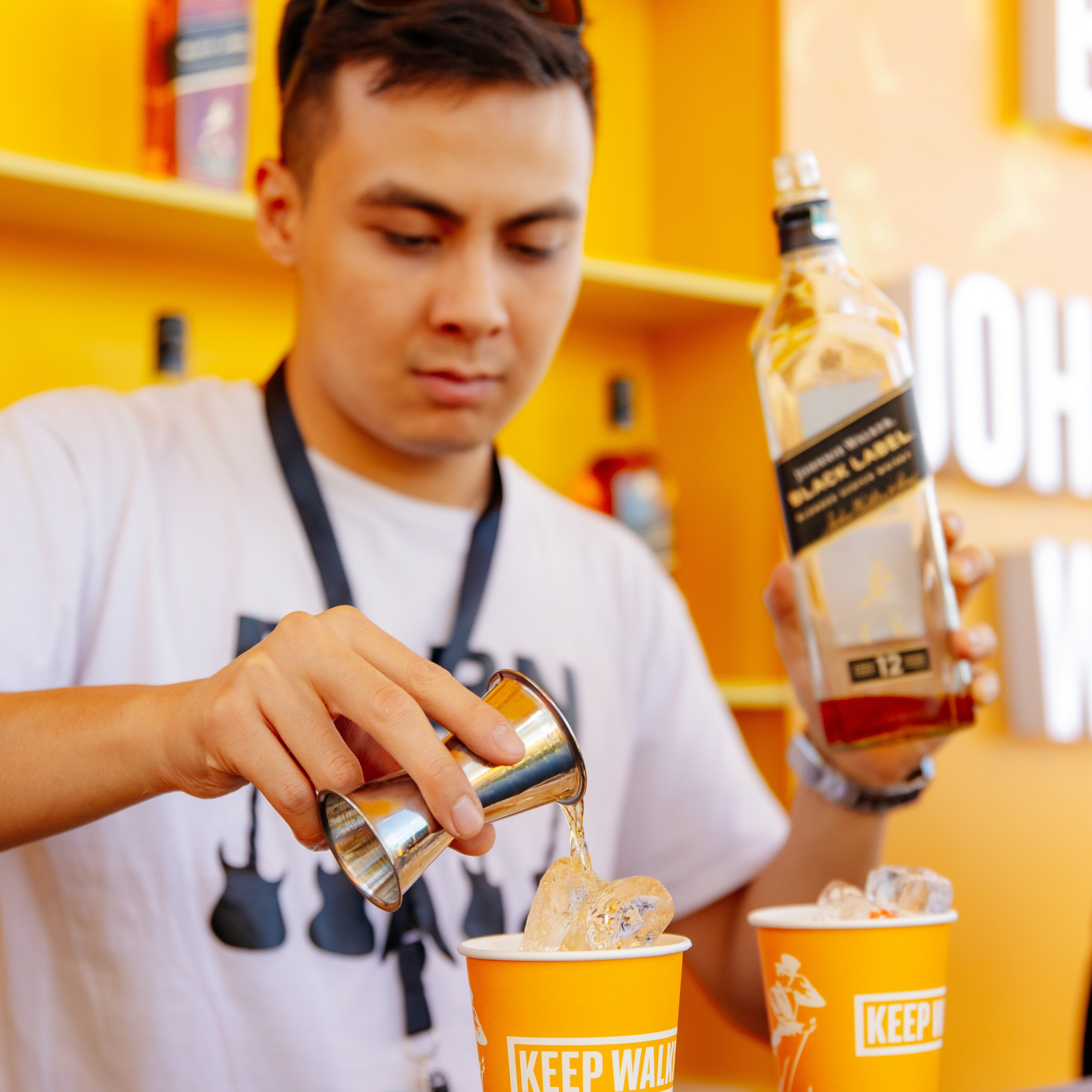 YANDEX PARK. JOHNNIE WALKER — CHINCHIN — SMIRNOFF — TANQUERAY