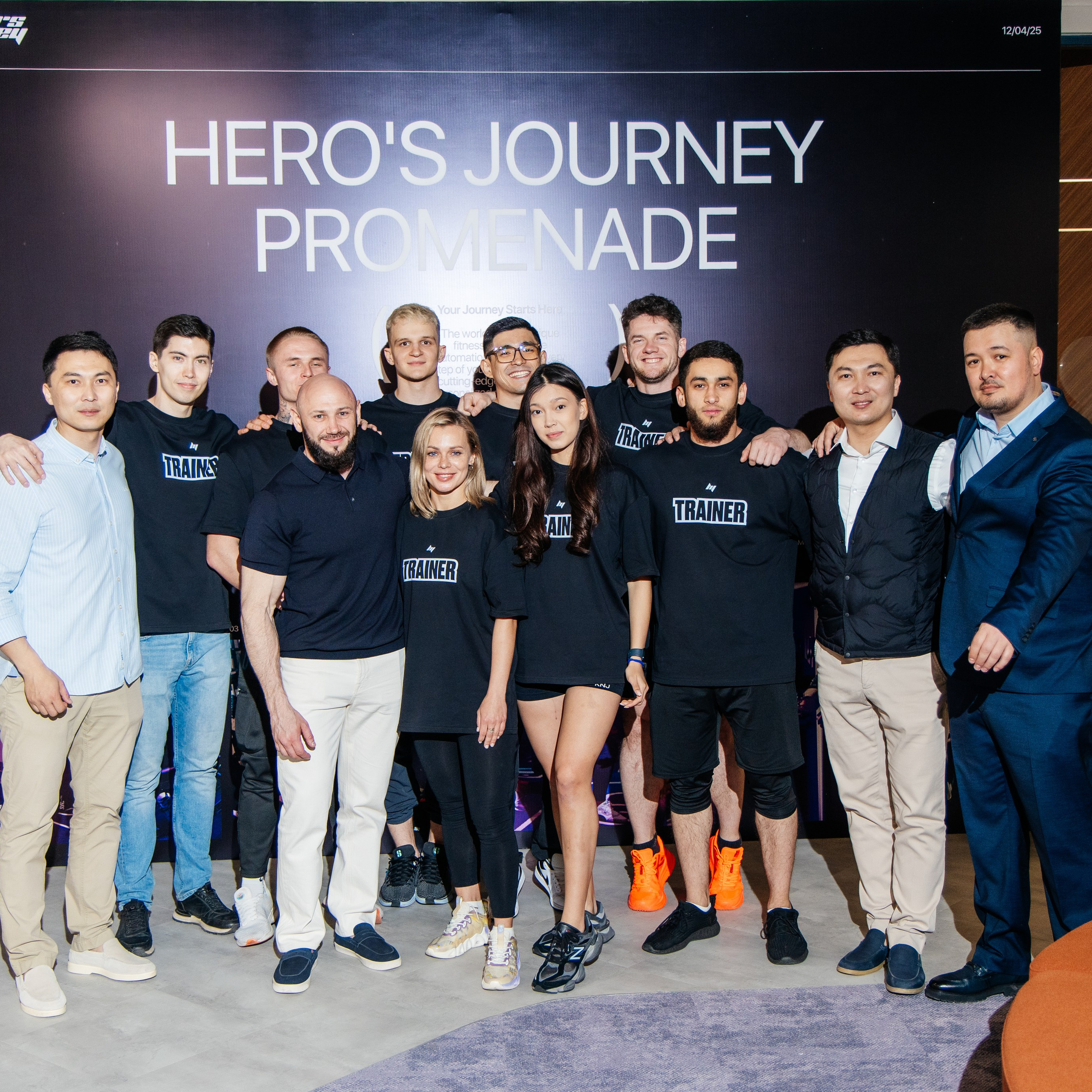 Hero's journey promenade