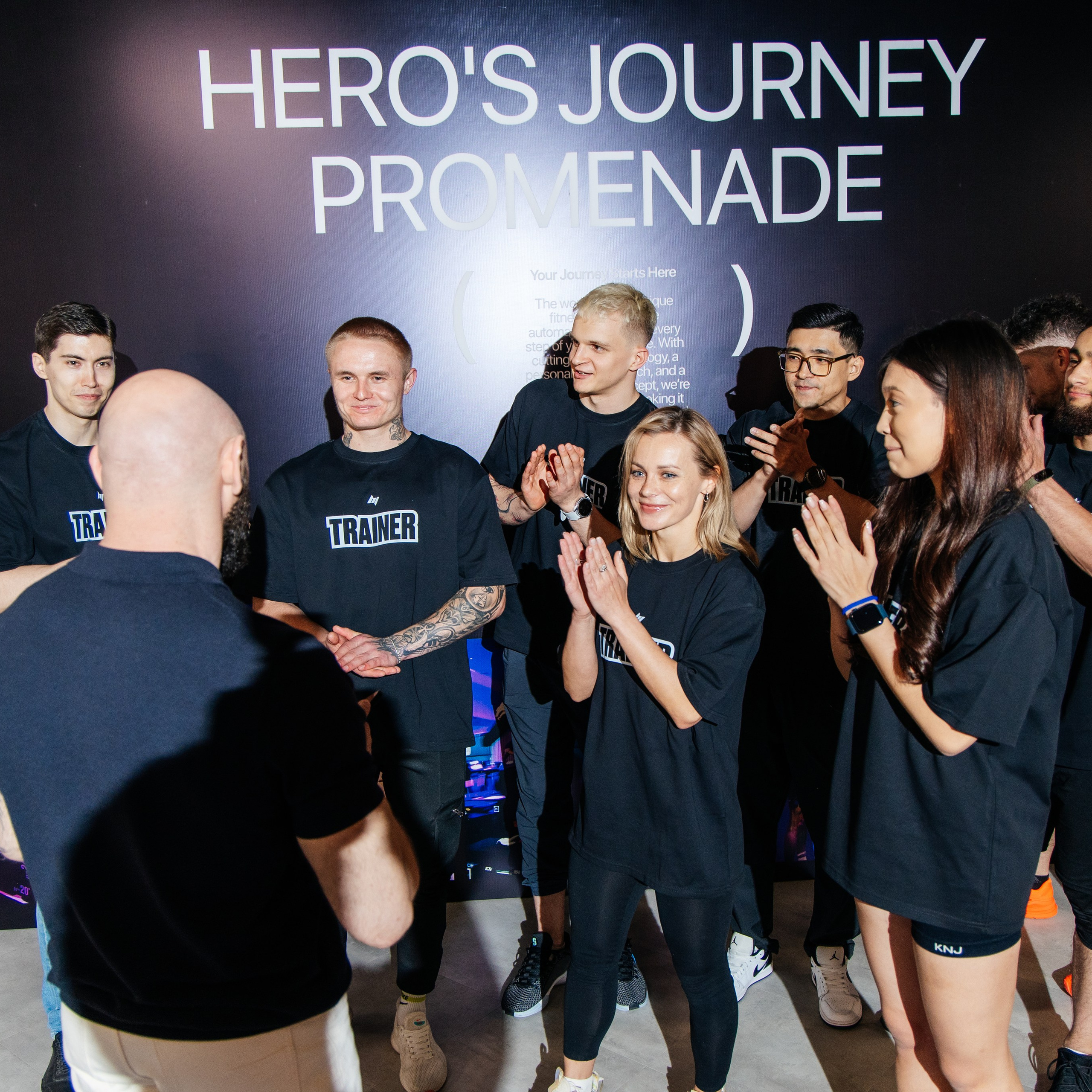 Hero's journey promenade