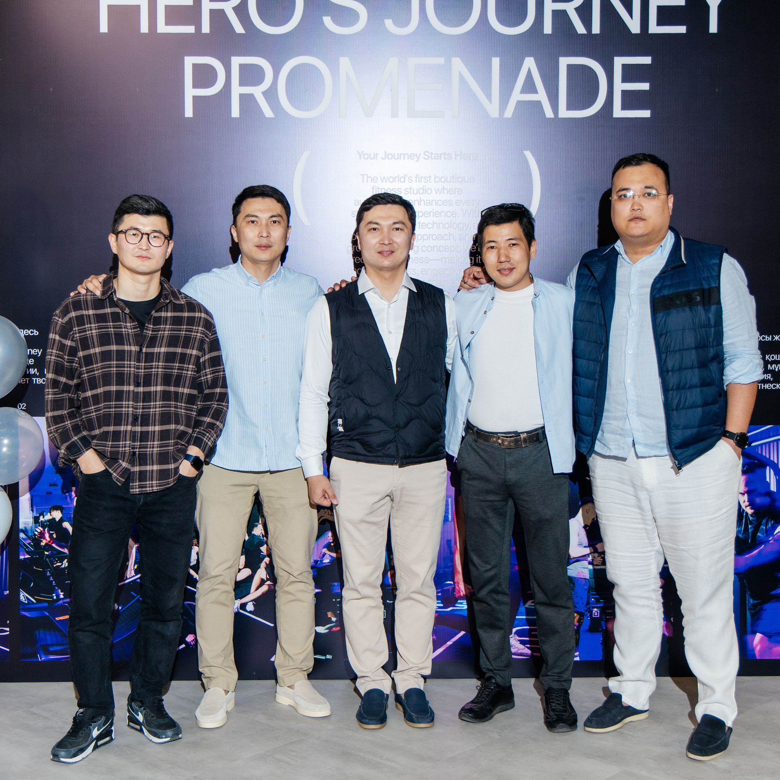 Hero's journey promenade