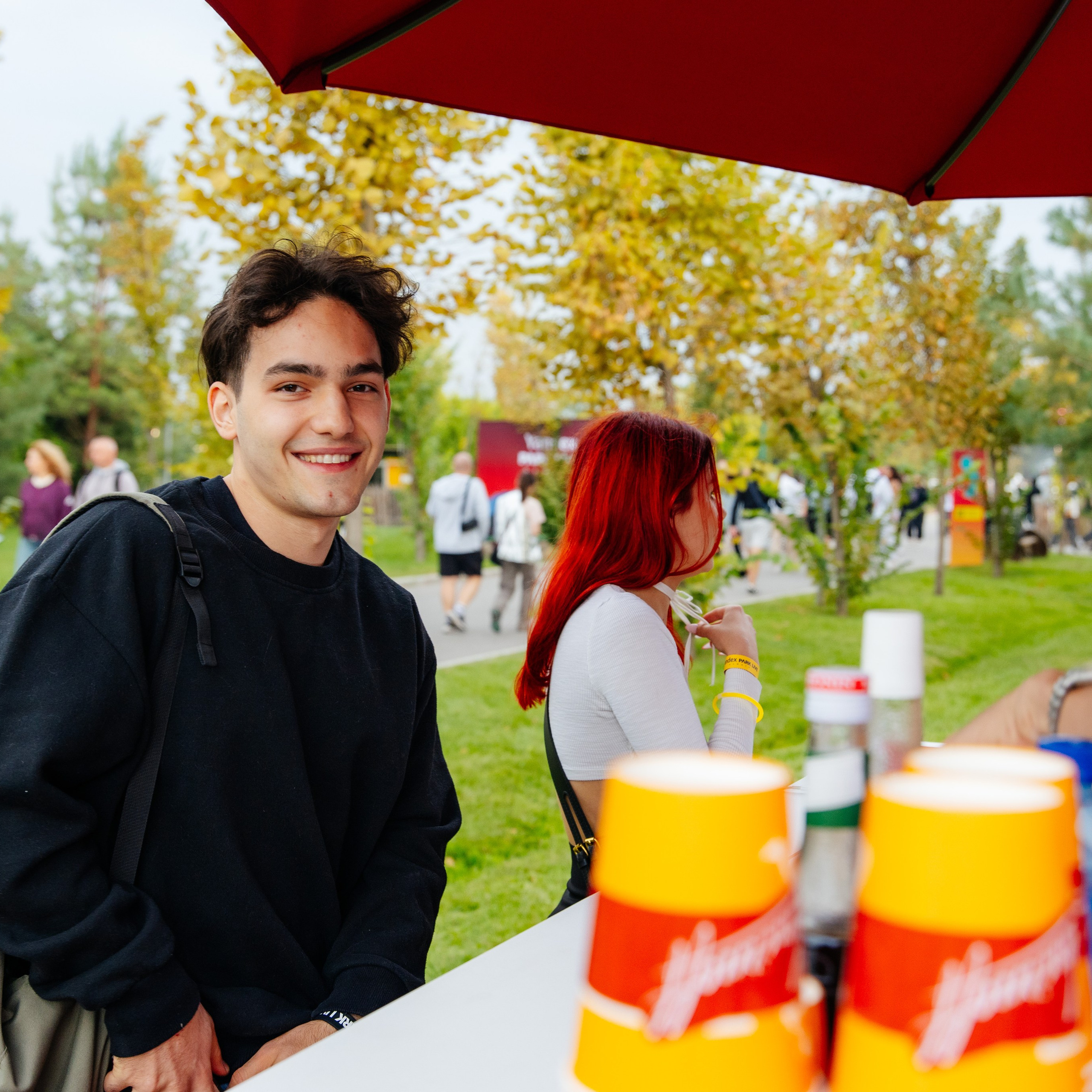 YANDEX PARK. JOHNNIE WALKER — CHINCHIN — SMIRNOFF — TANQUERAY