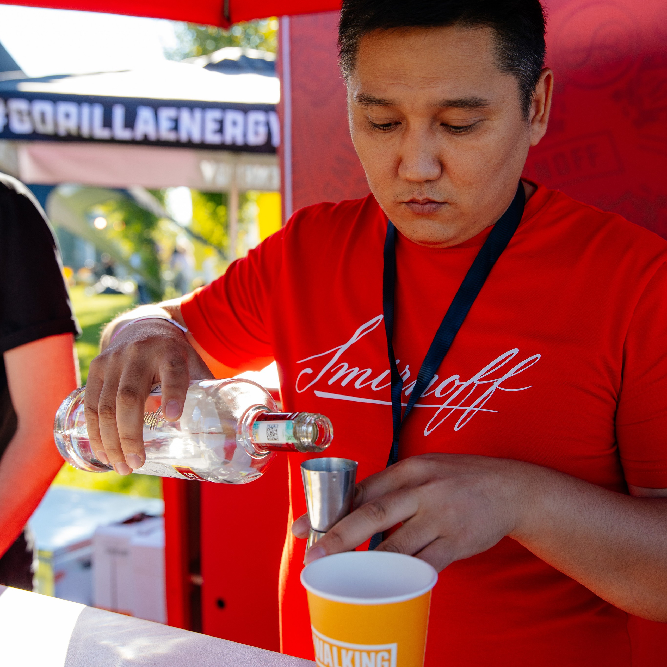 YANDEX PARK. JOHNNIE WALKER — CHINCHIN — SMIRNOFF — TANQUERAY