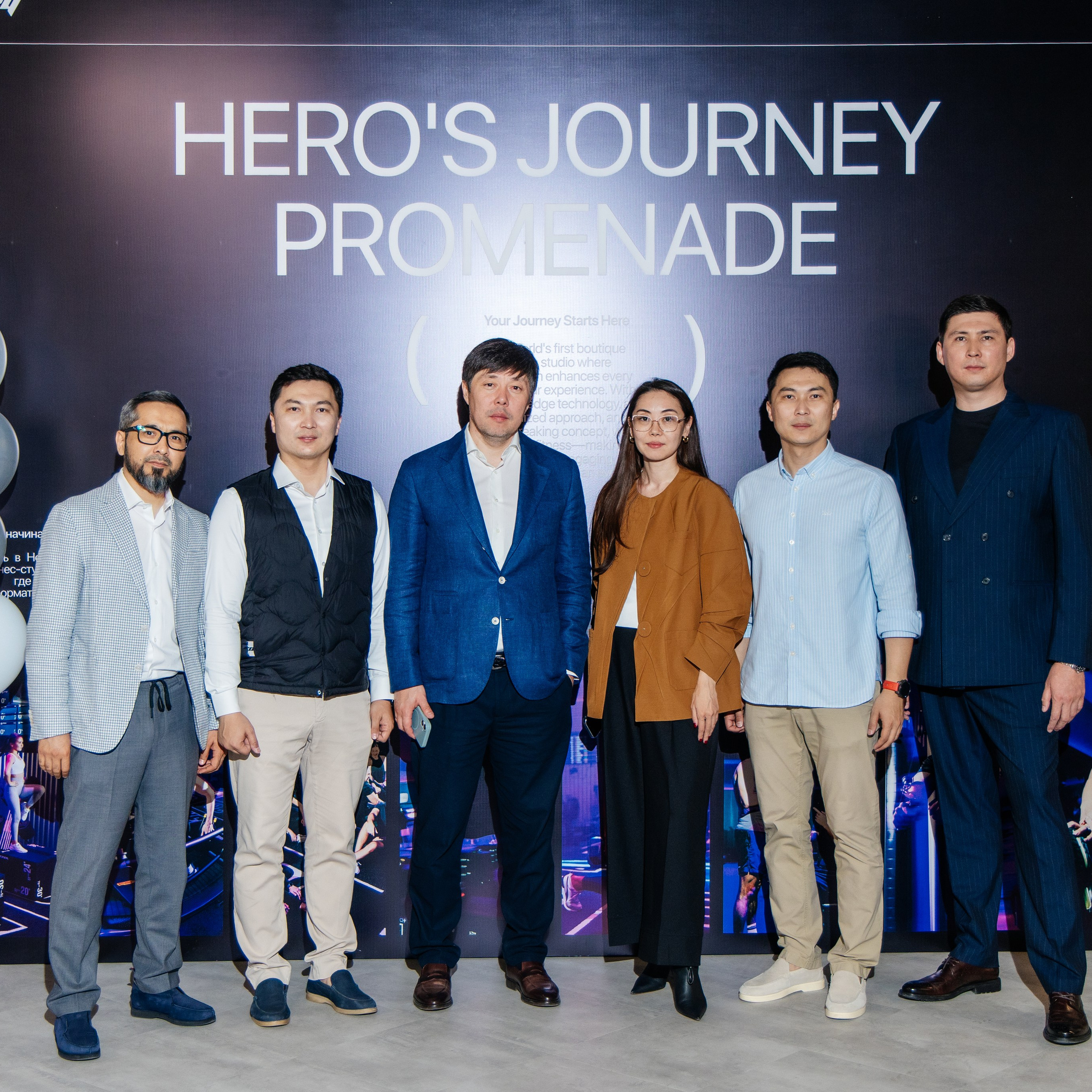 Hero's journey promenade