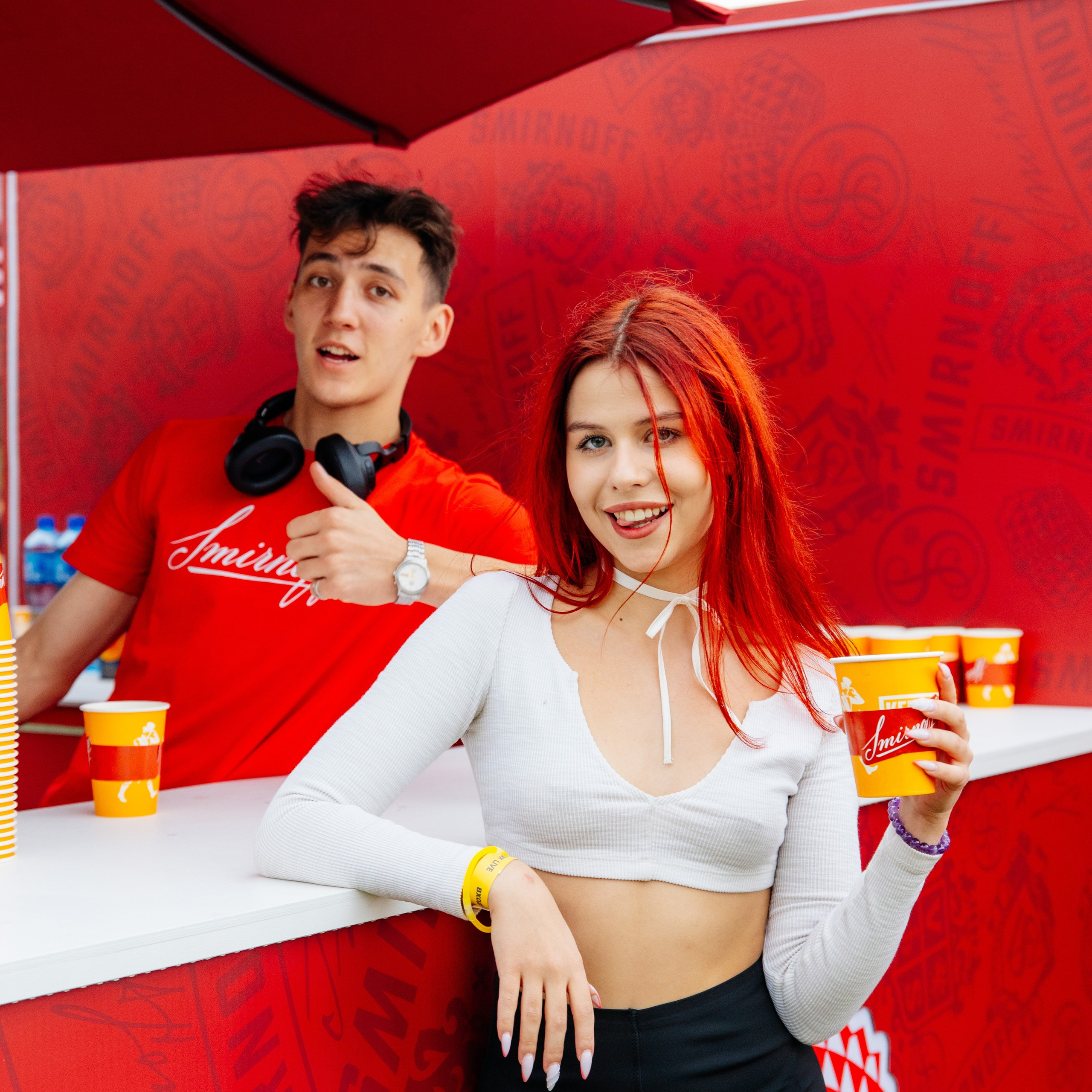 YANDEX PARK. JOHNNIE WALKER — CHINCHIN — SMIRNOFF — TANQUERAY