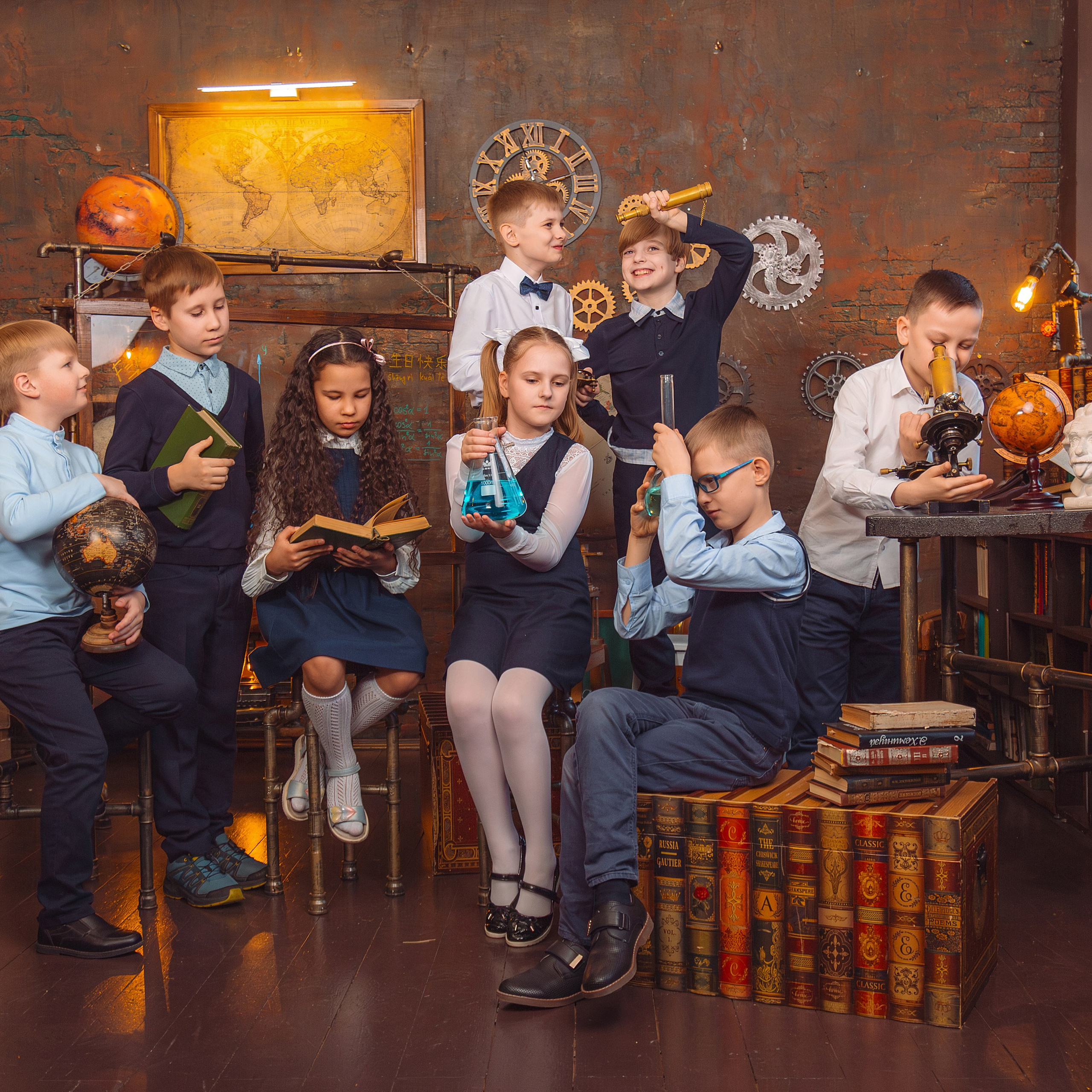 Студийная съемка 3 класса