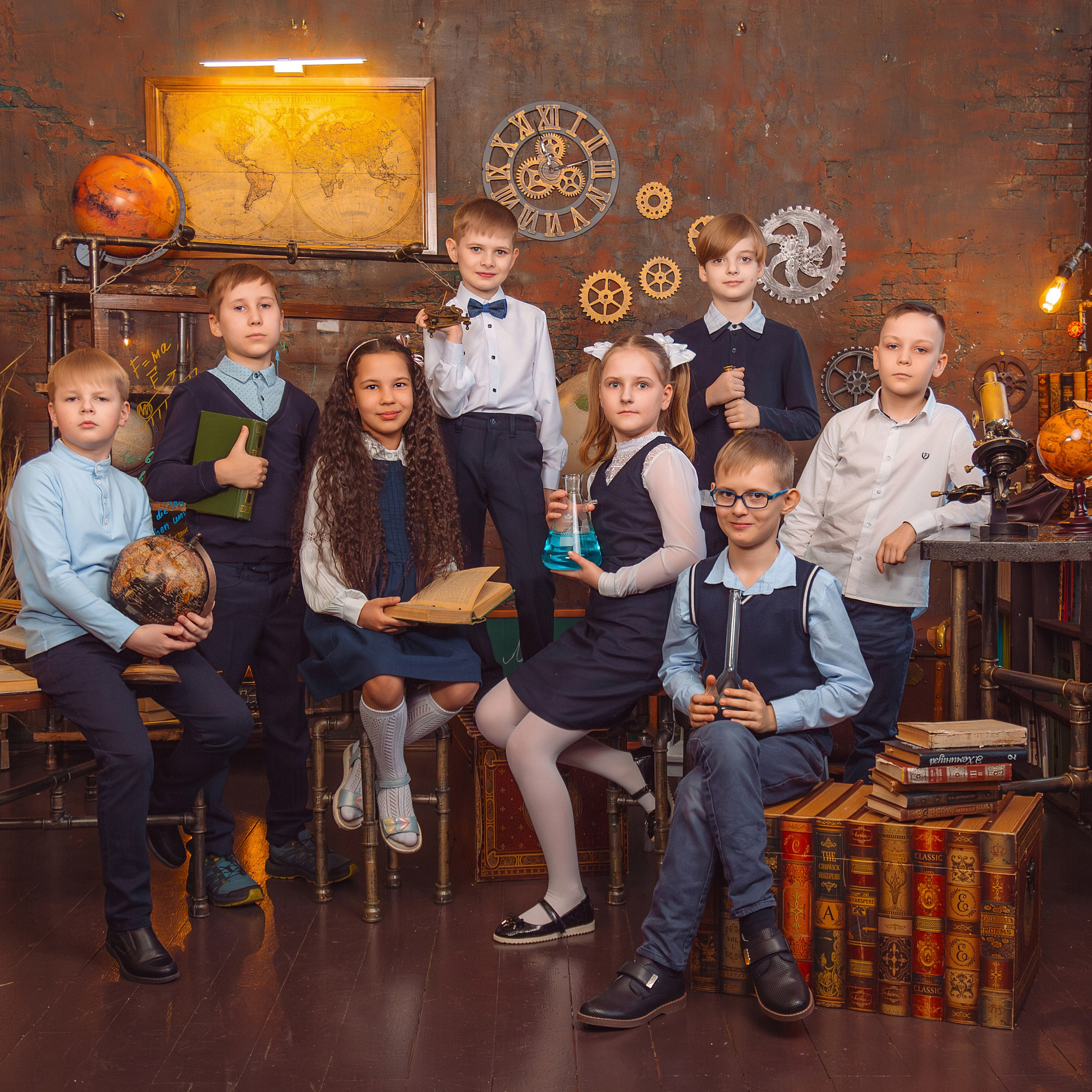 Студийная съемка 3 класса. Главная