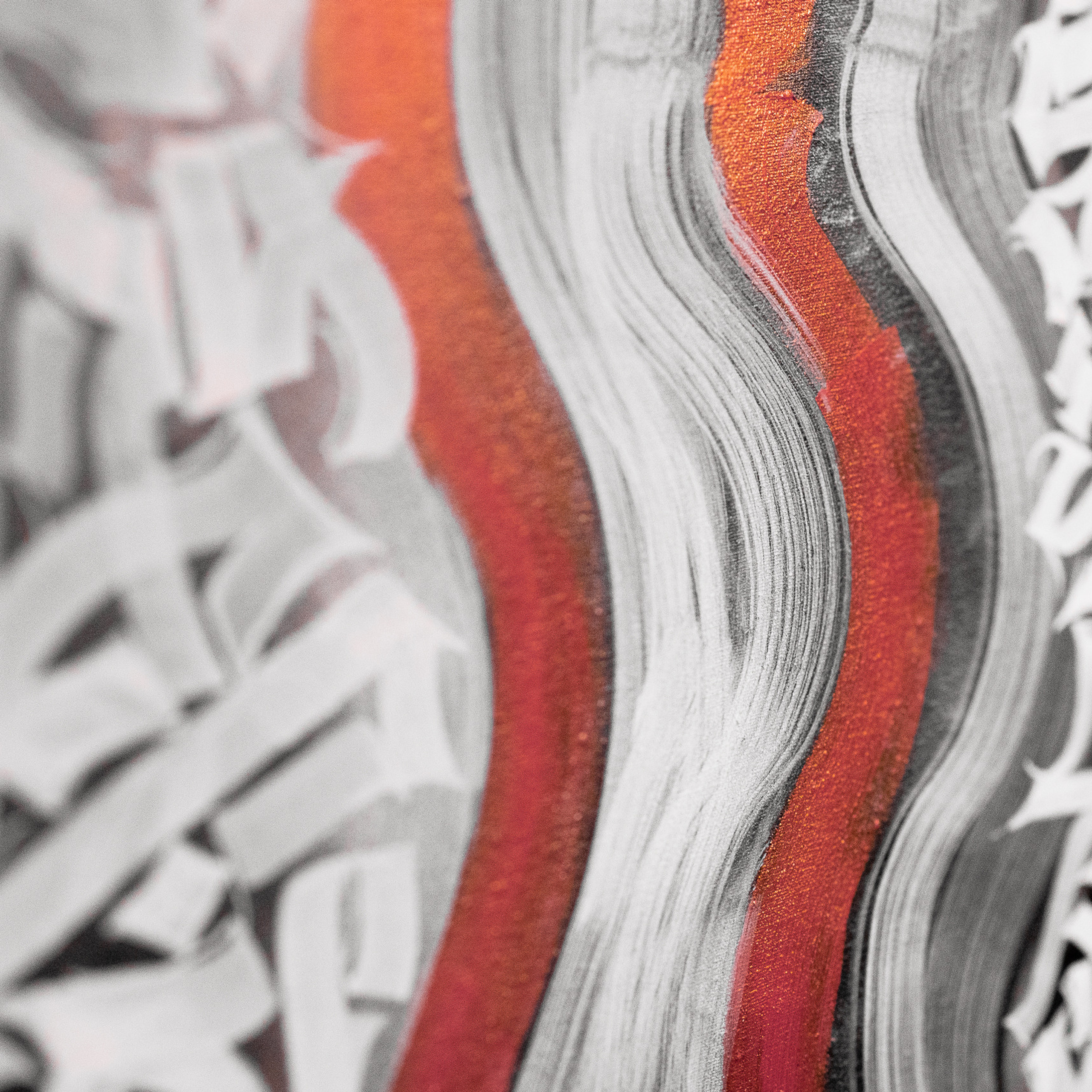 Каллиграфия на холстах со смыслом от Андрея Рэя