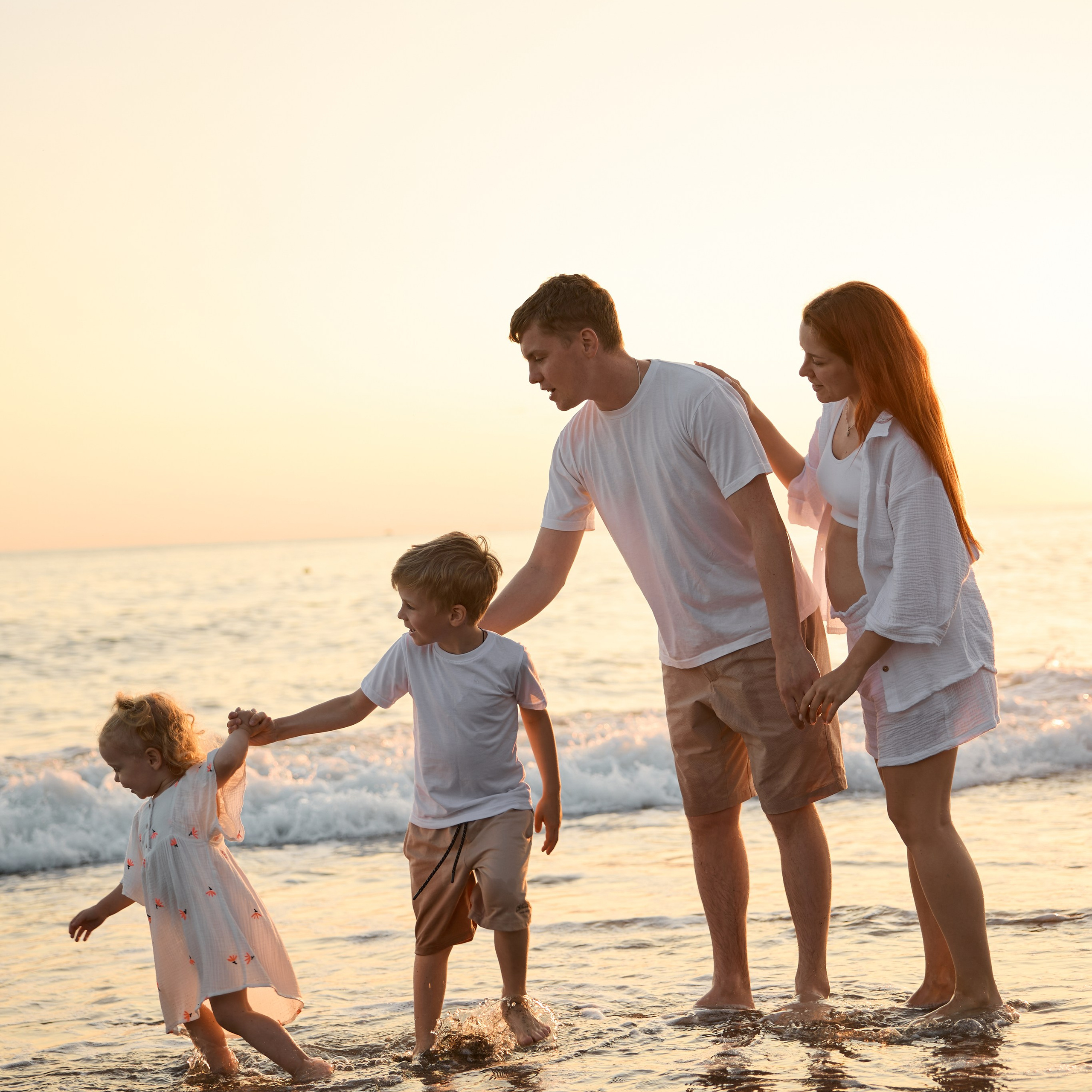 Иван, Саша, Мишка и Таюшка июнь 2025