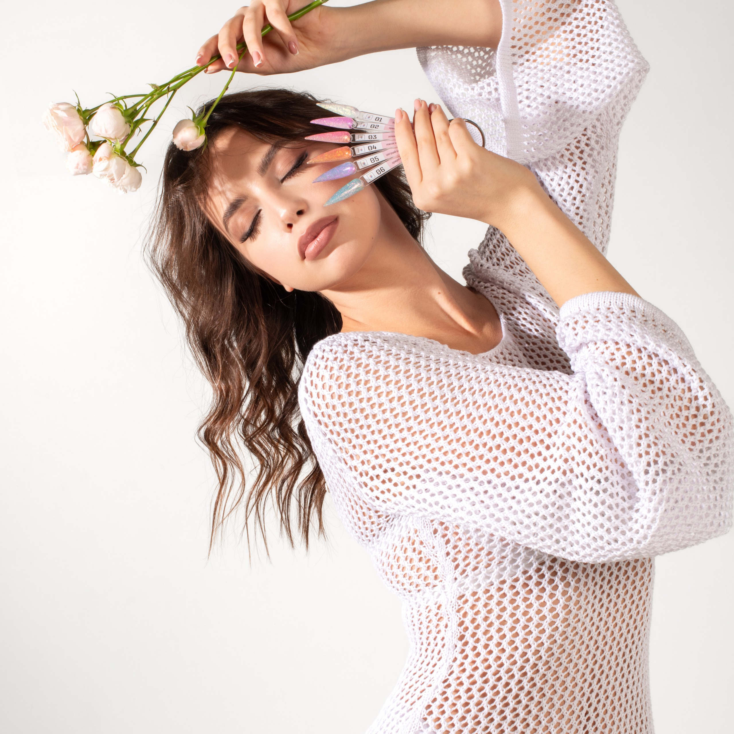 Съемка материалов для маникюра