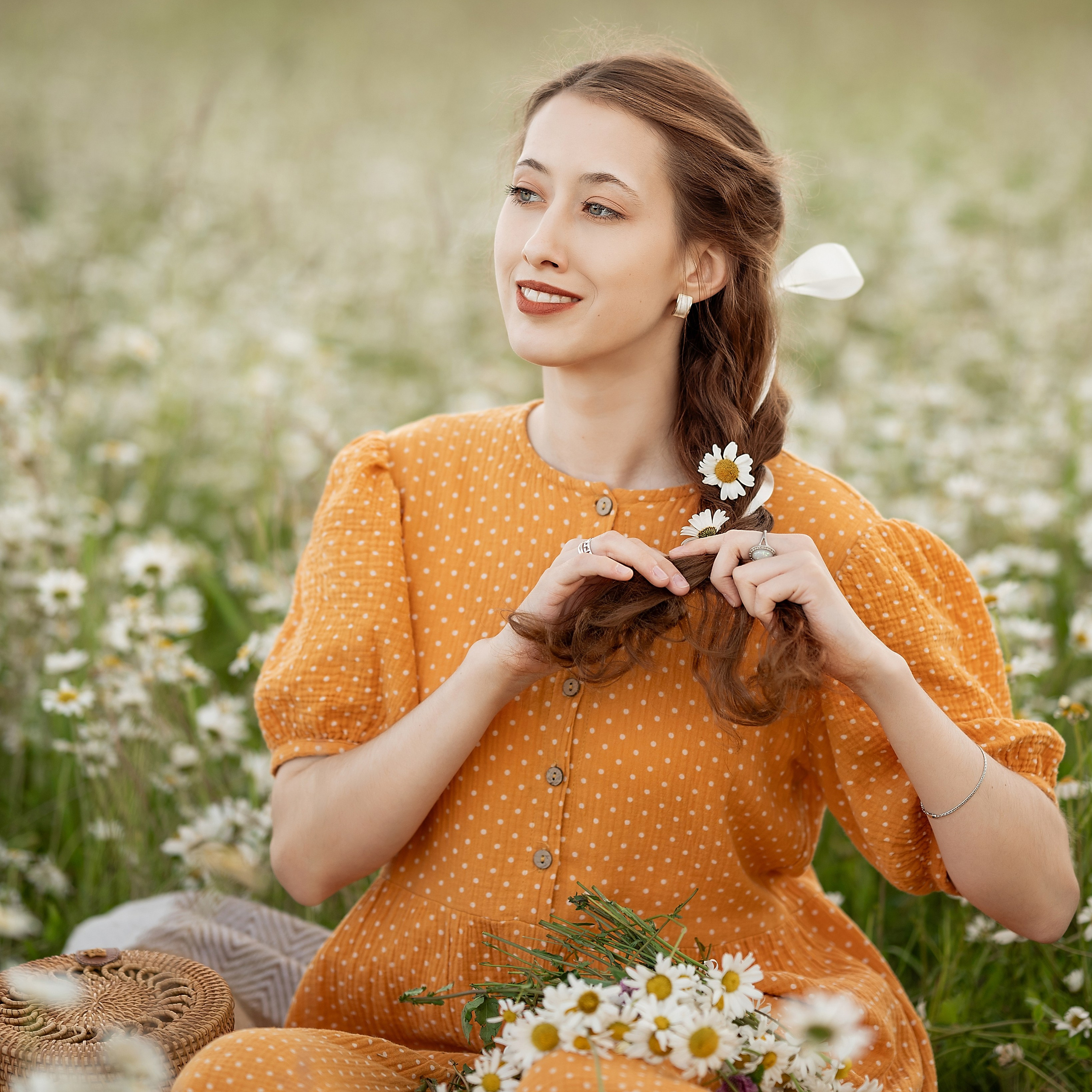 Ромашковое поле