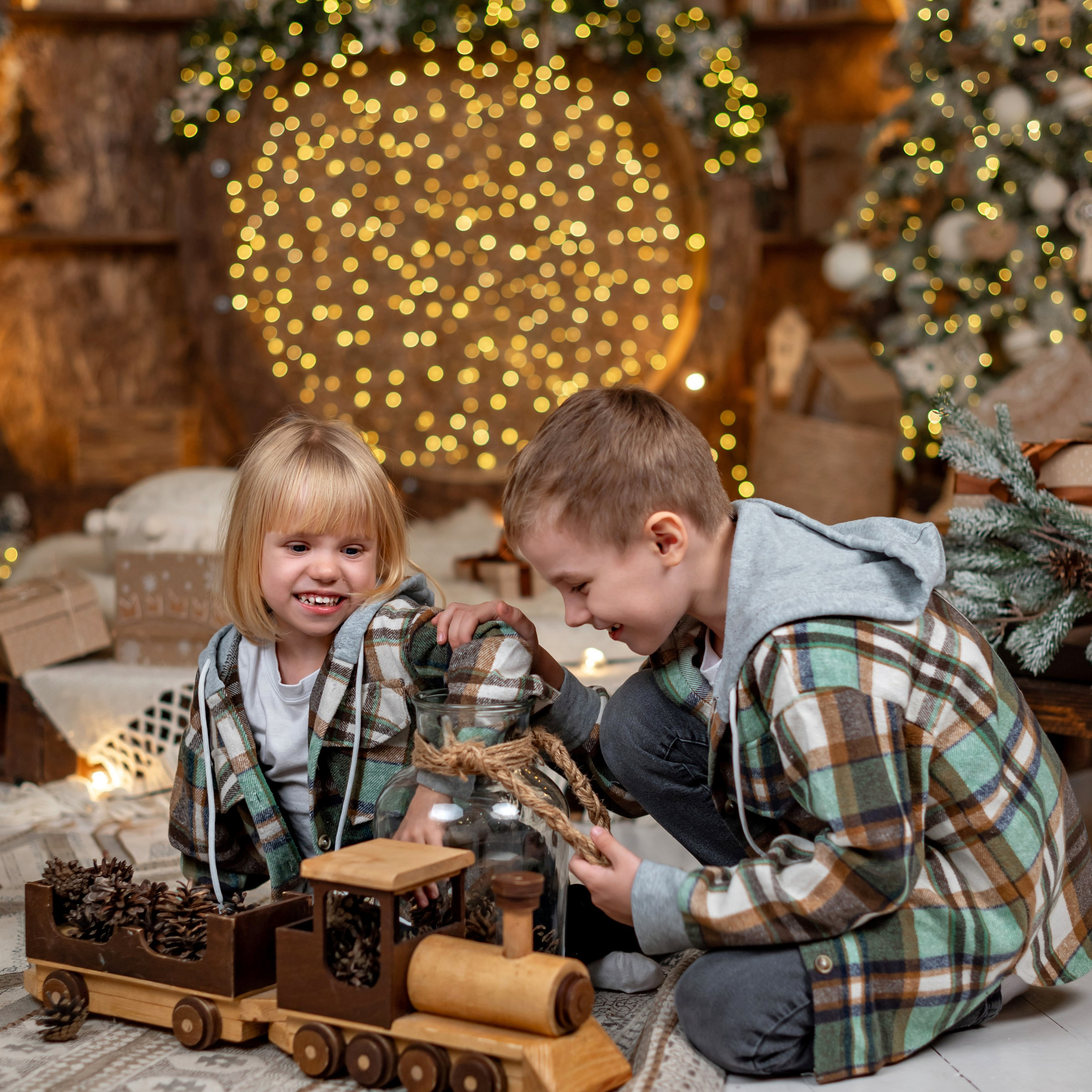 Семейная фотосессия студия Леонардо