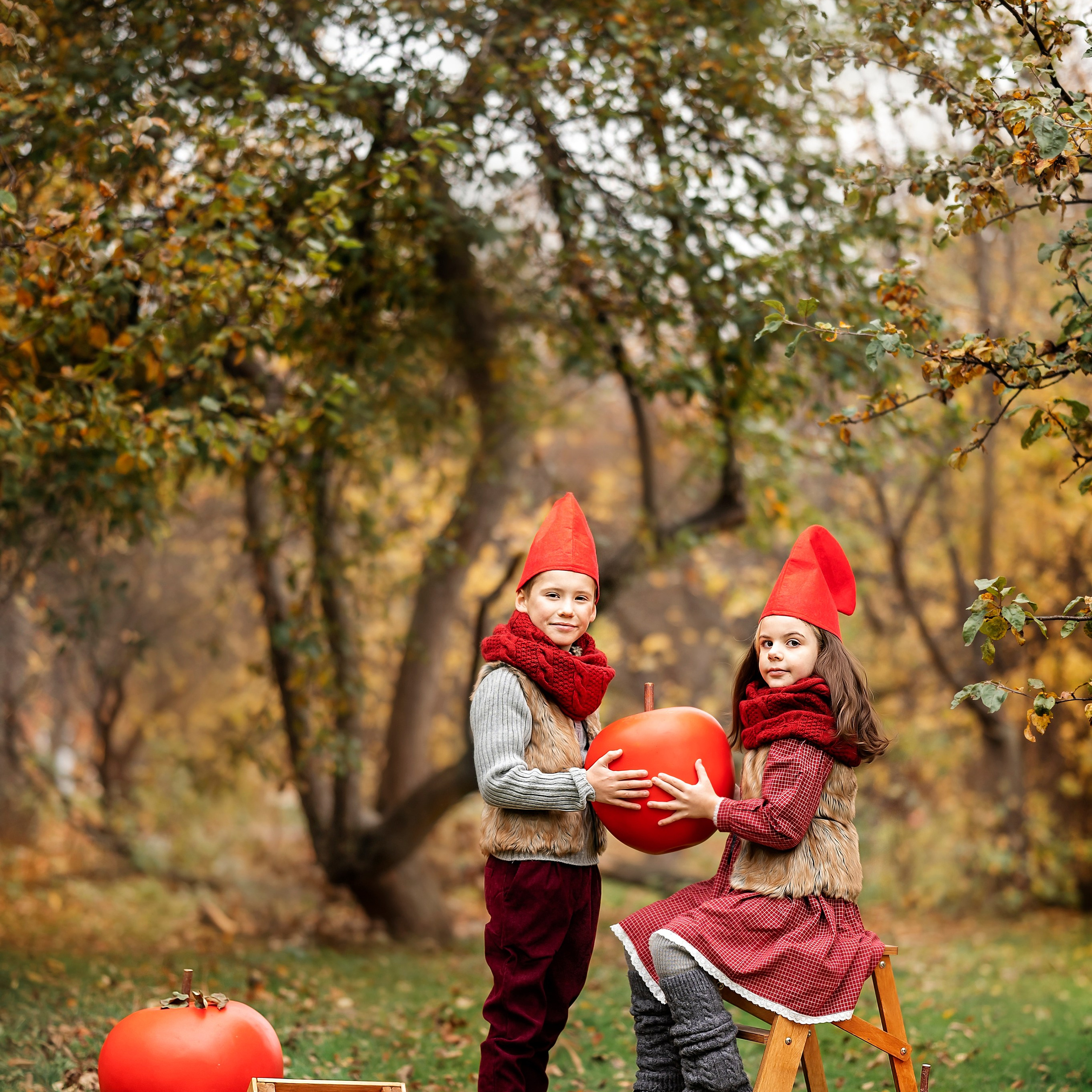 Парк Ангарские пруды «Яблочный фотопроект»