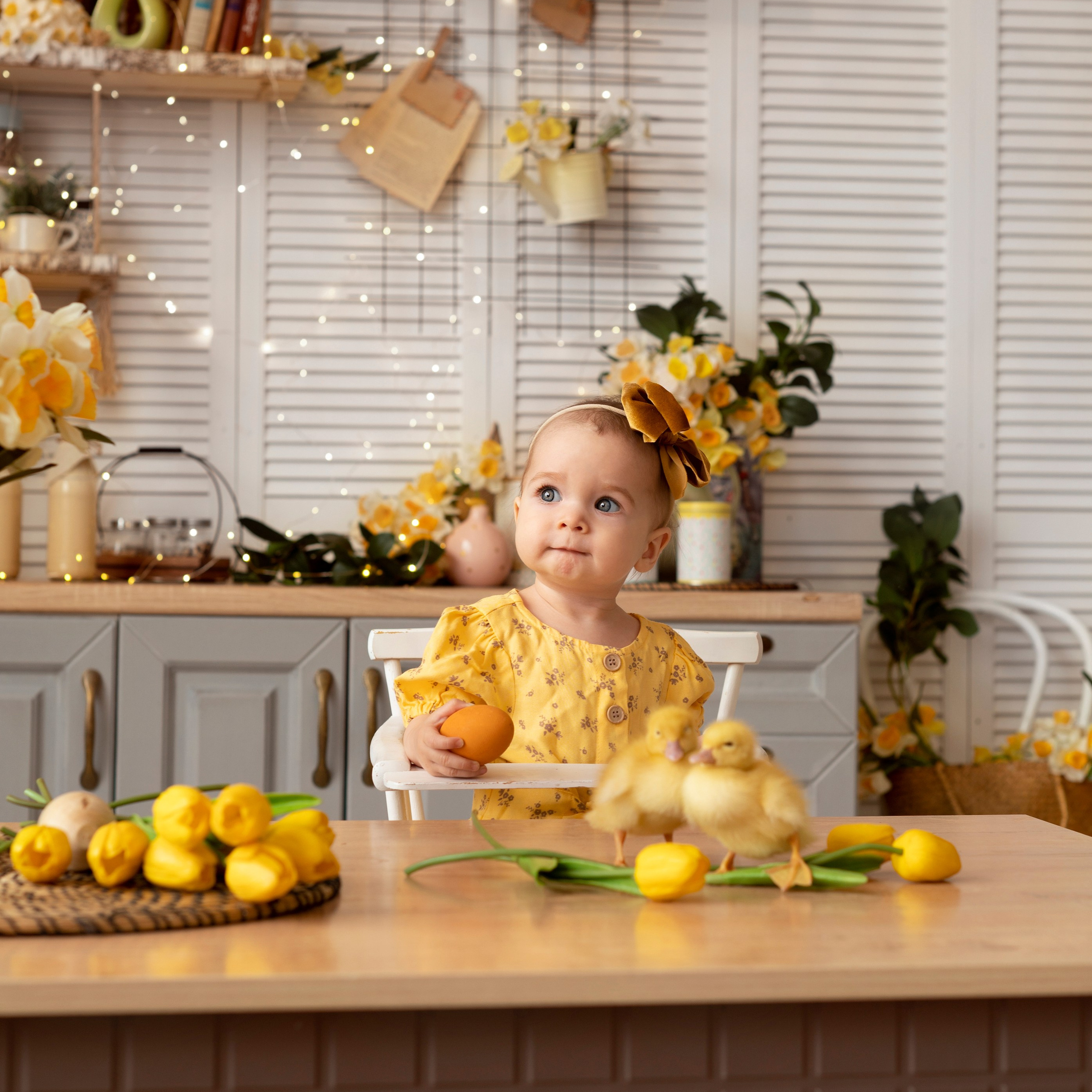 Фотосессия с утятами в Драган студио