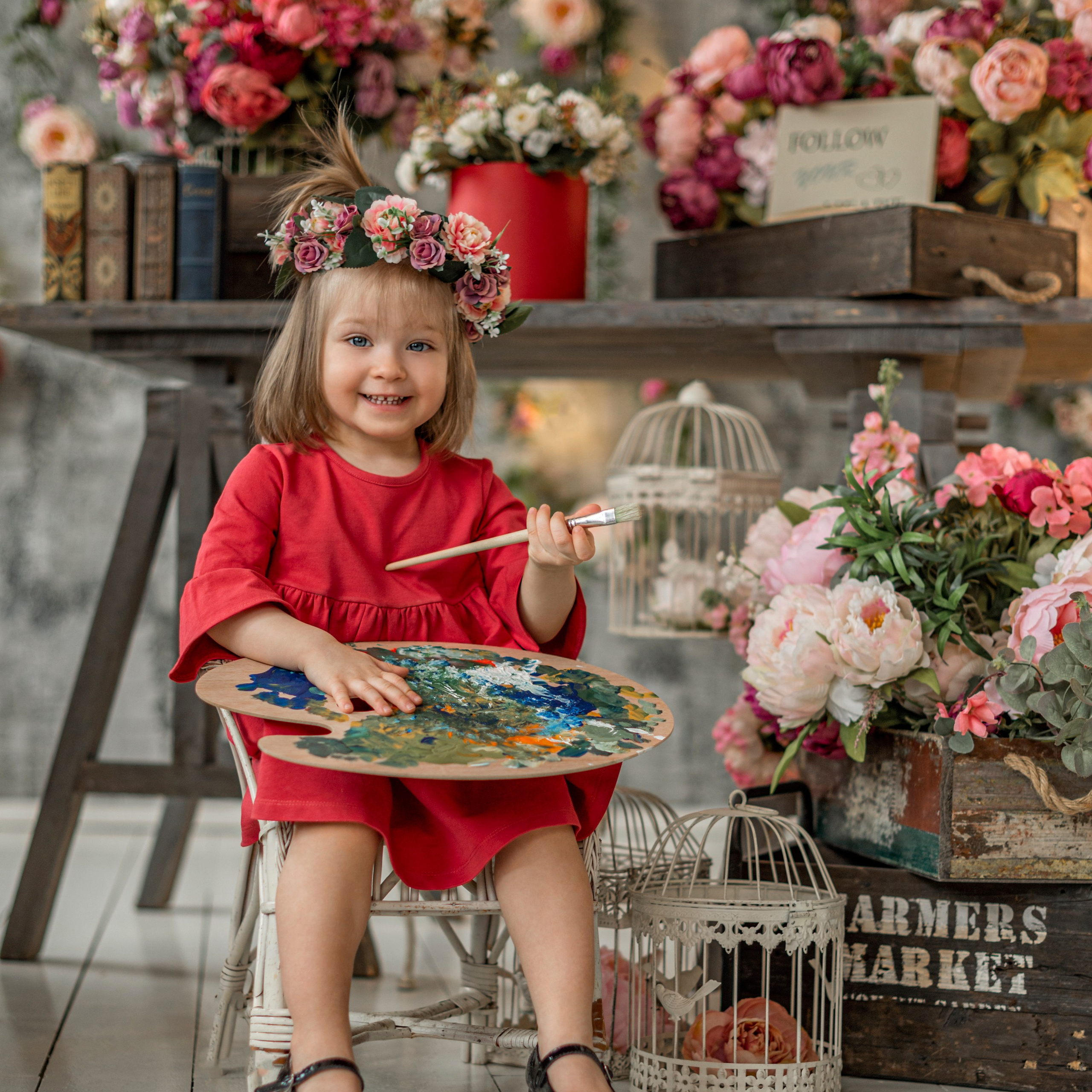 Фотосессия на 2 годика Настеньки (2021 г.)