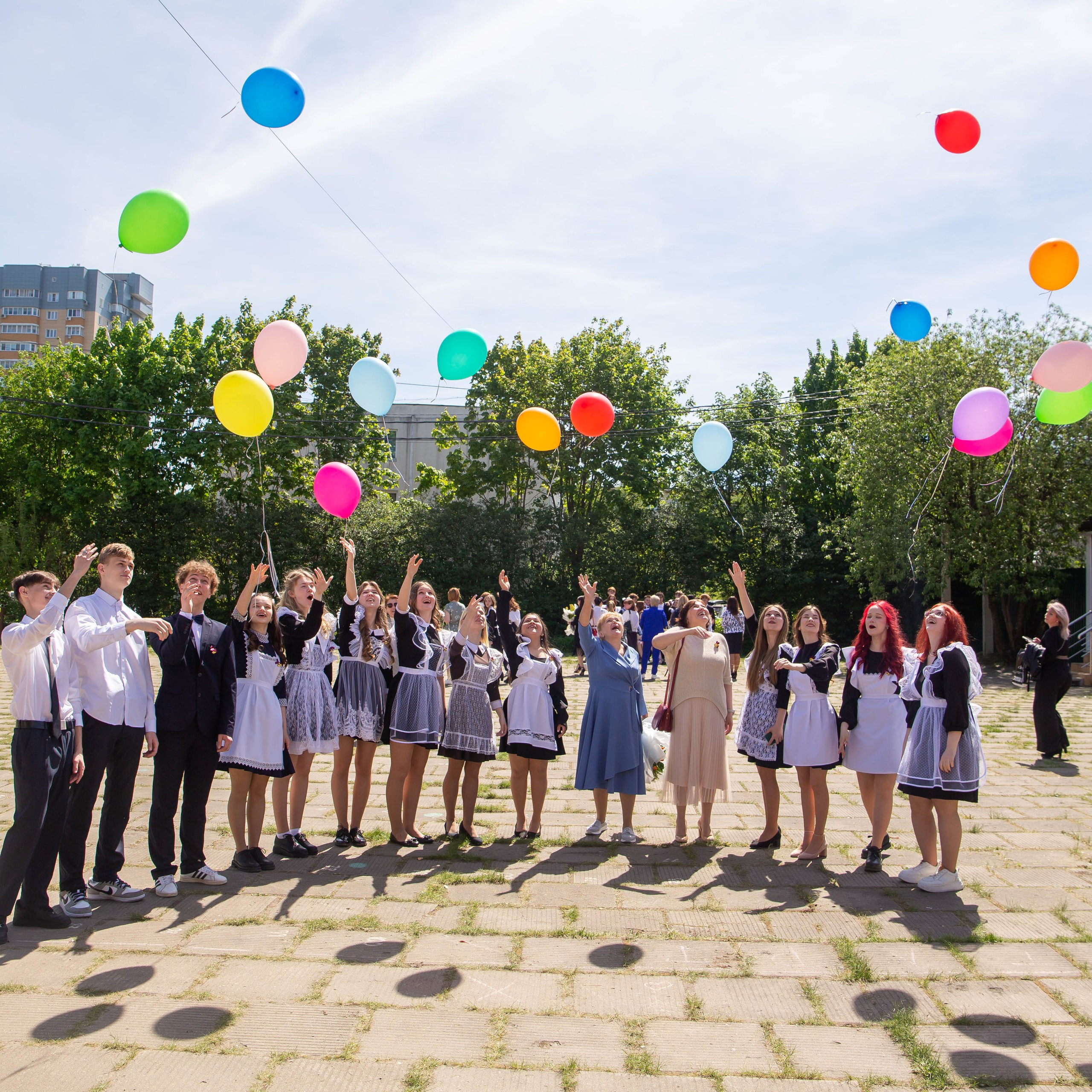 Последний звонок Черновская СОШ, 11 класс