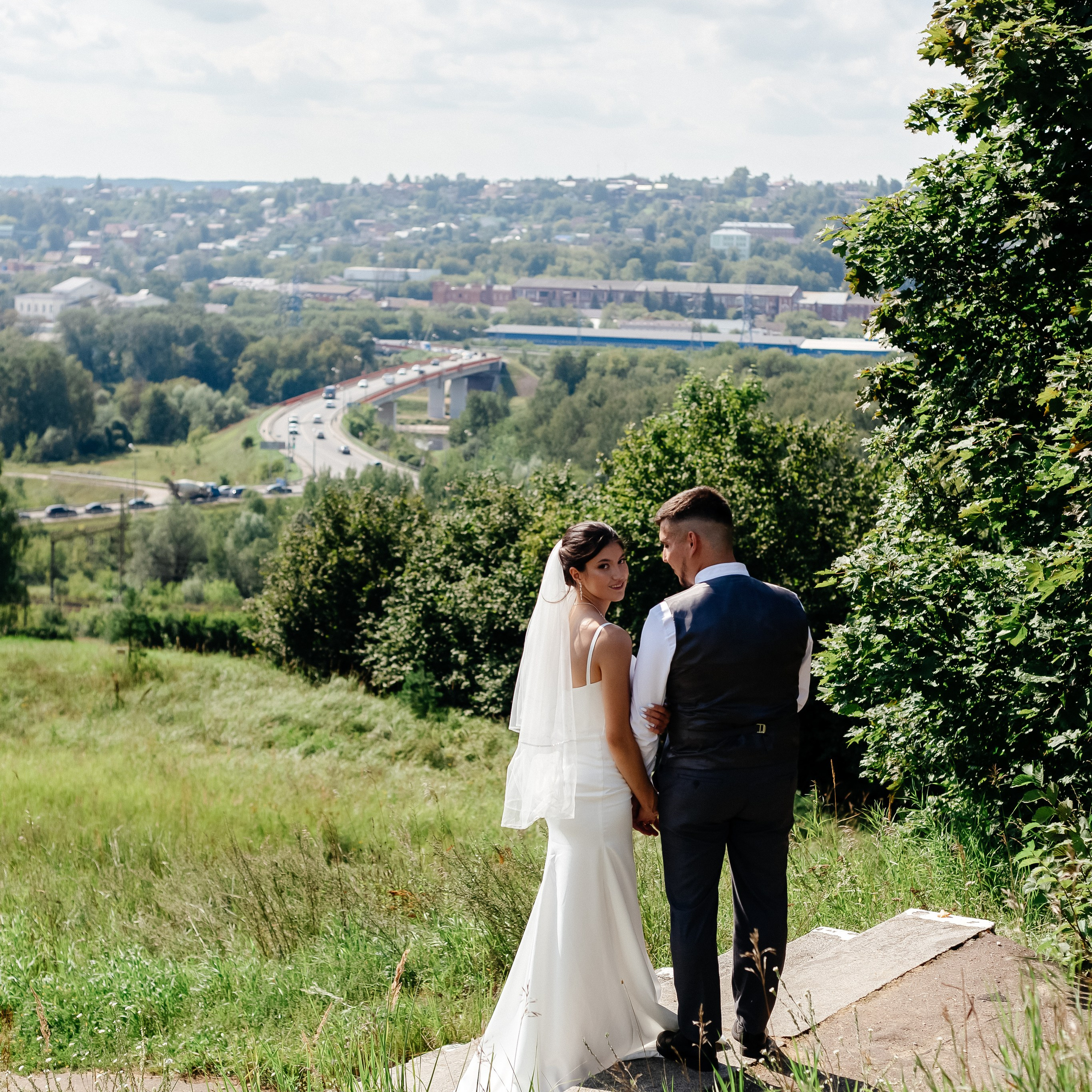 Яркая летняя свадьба в Дмитрове. Валерия+Николай