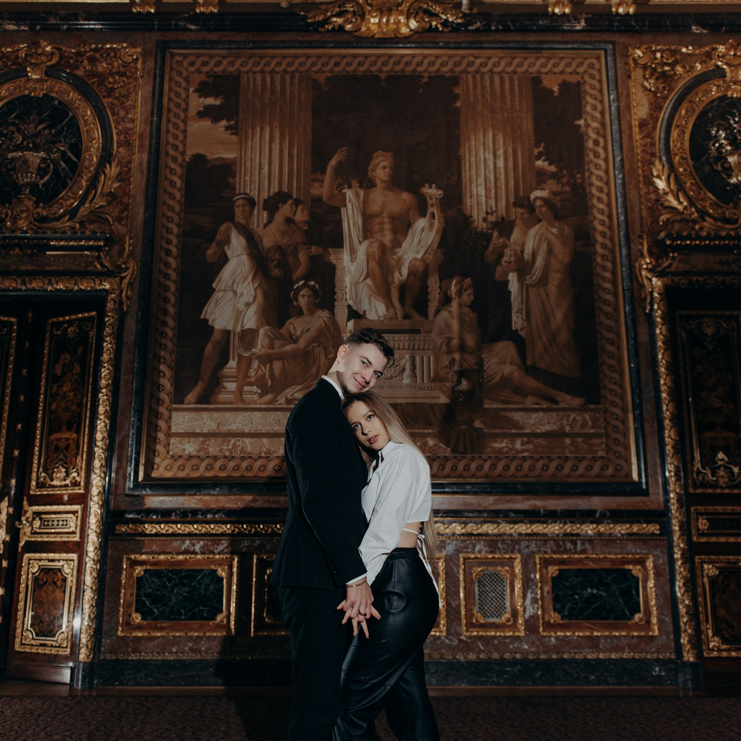 Свадебная фотосессия в оранжерее Ботанического сада. Свадебный фотограф в Санкт-Петербурге Венера Ахметова