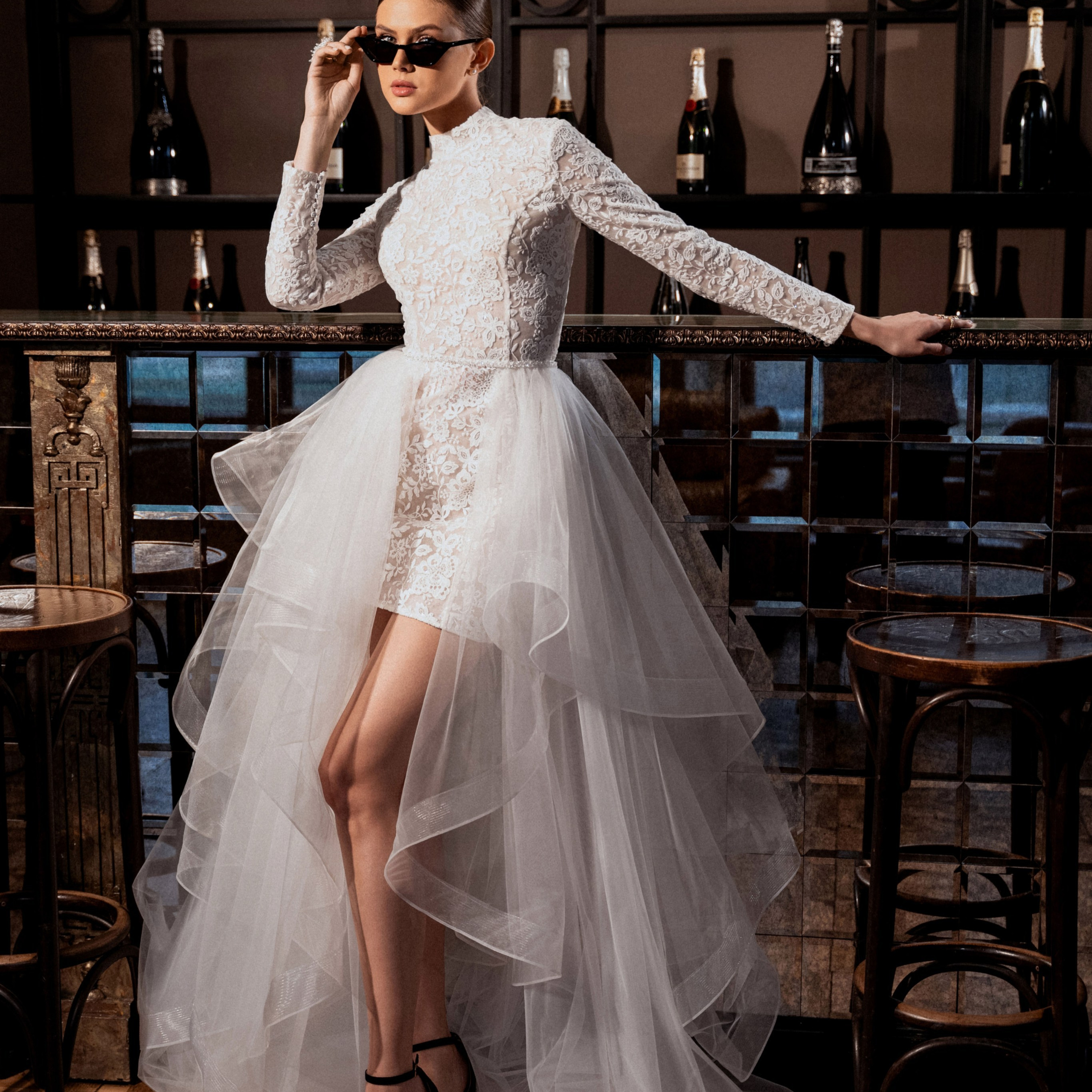 Съемка свадебной коллекции для бренда Gabbiano