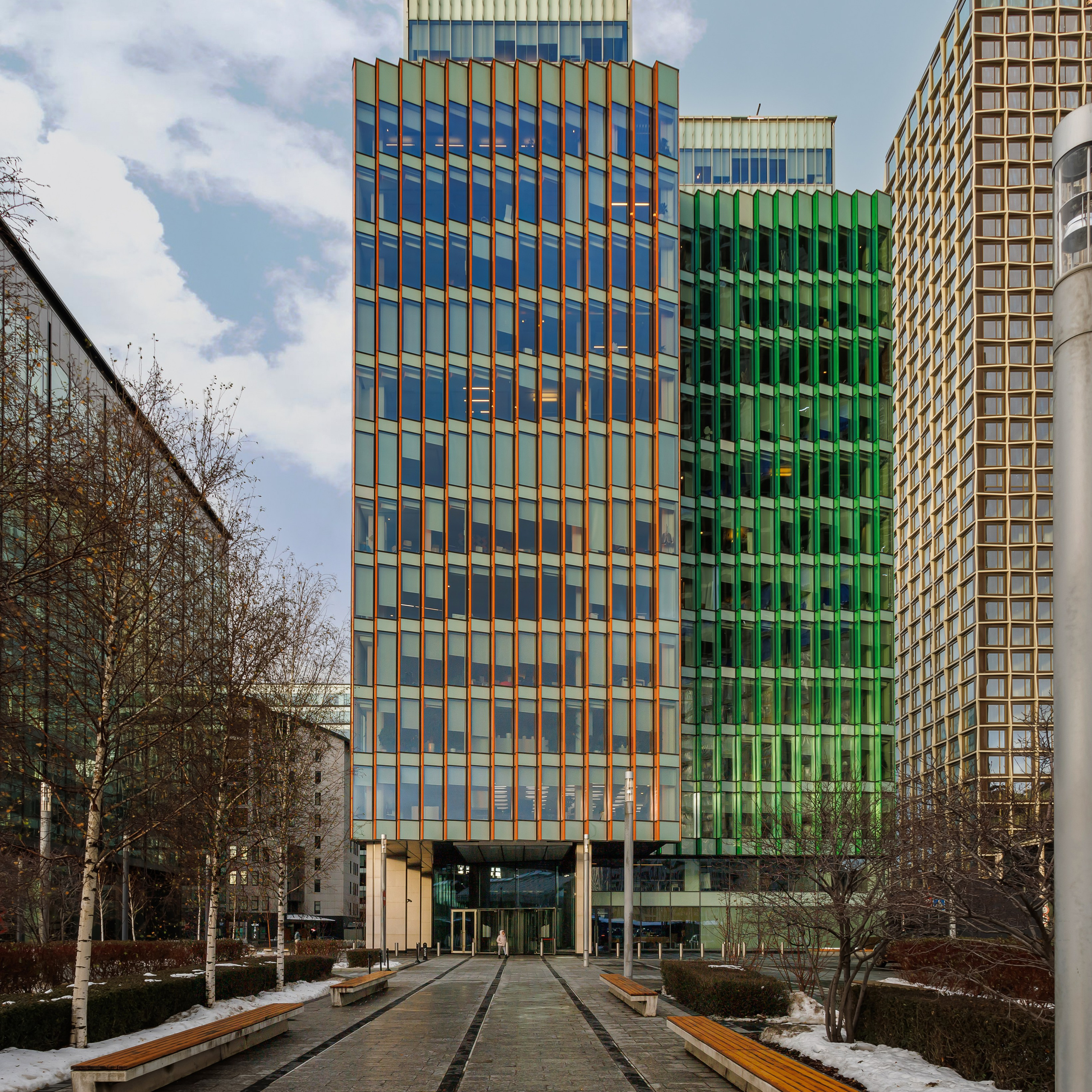 Архитектурная фотосъемка Бизнес Центра в Москве