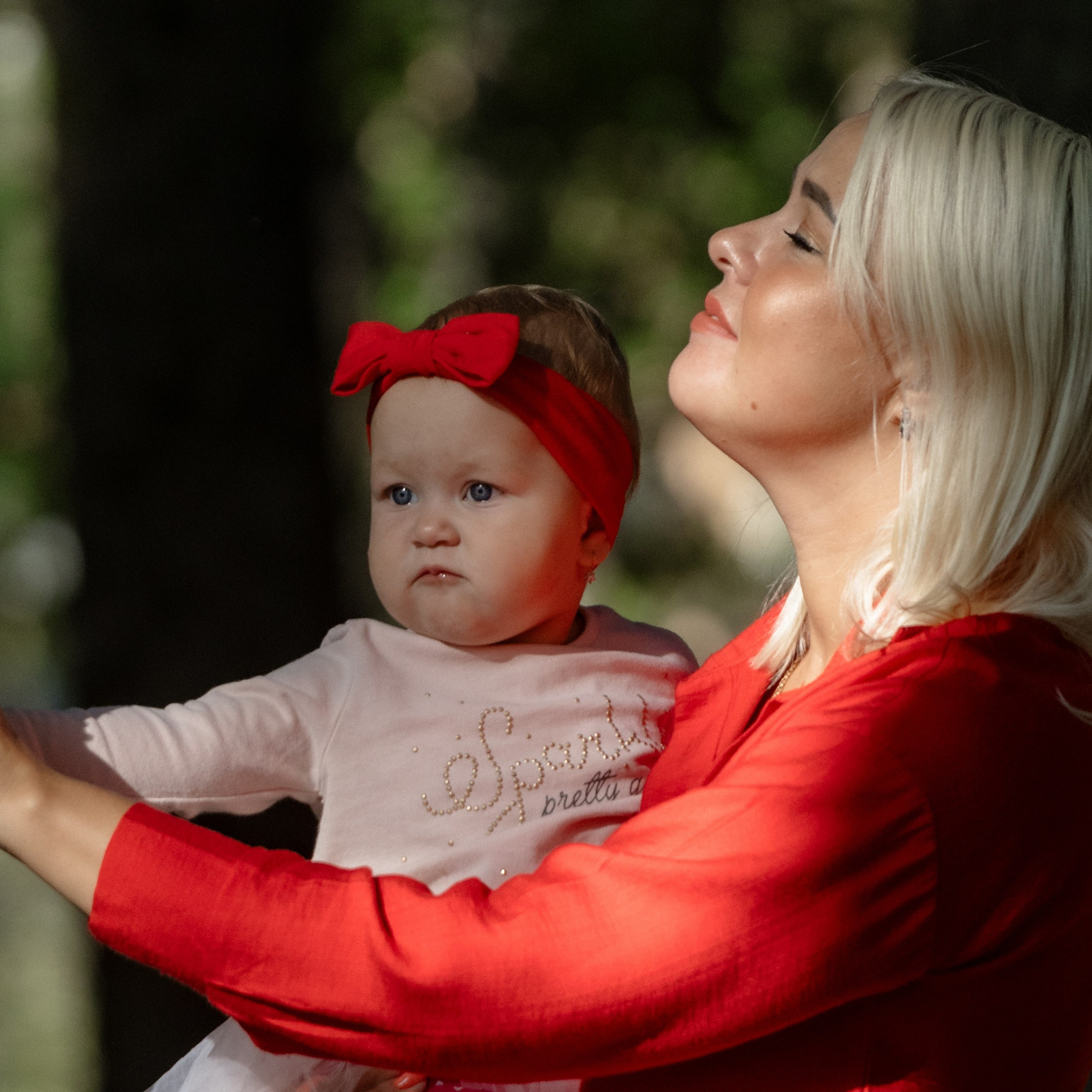 спонтанный фотосет в парке