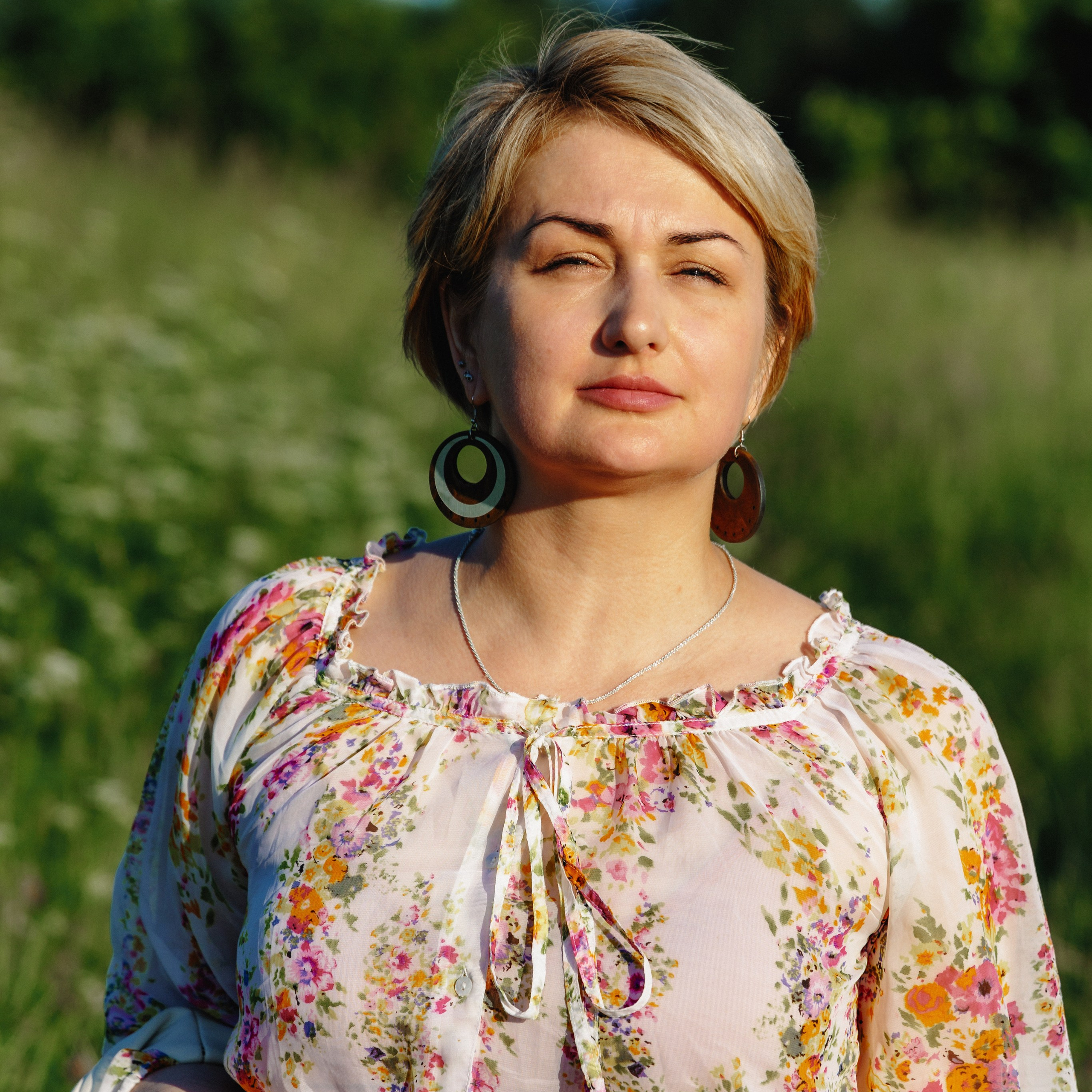 С Татьяной на прогулке