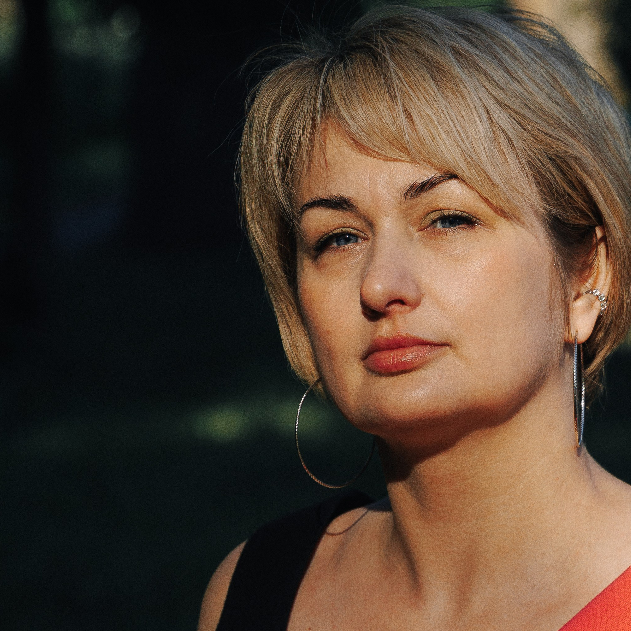 Татьяна, прогулка в парке Ильинка