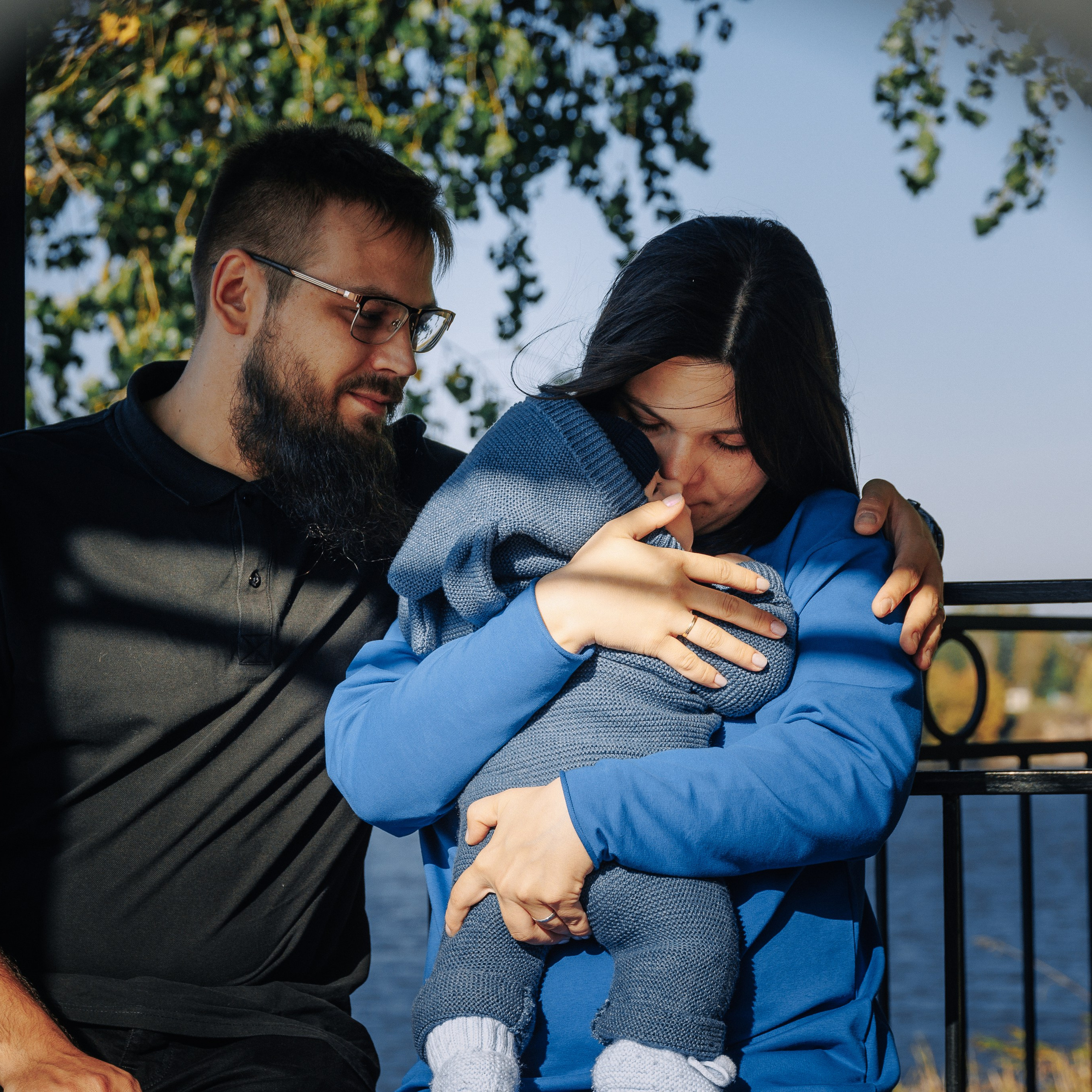 Екатерина и Алексей с семьей