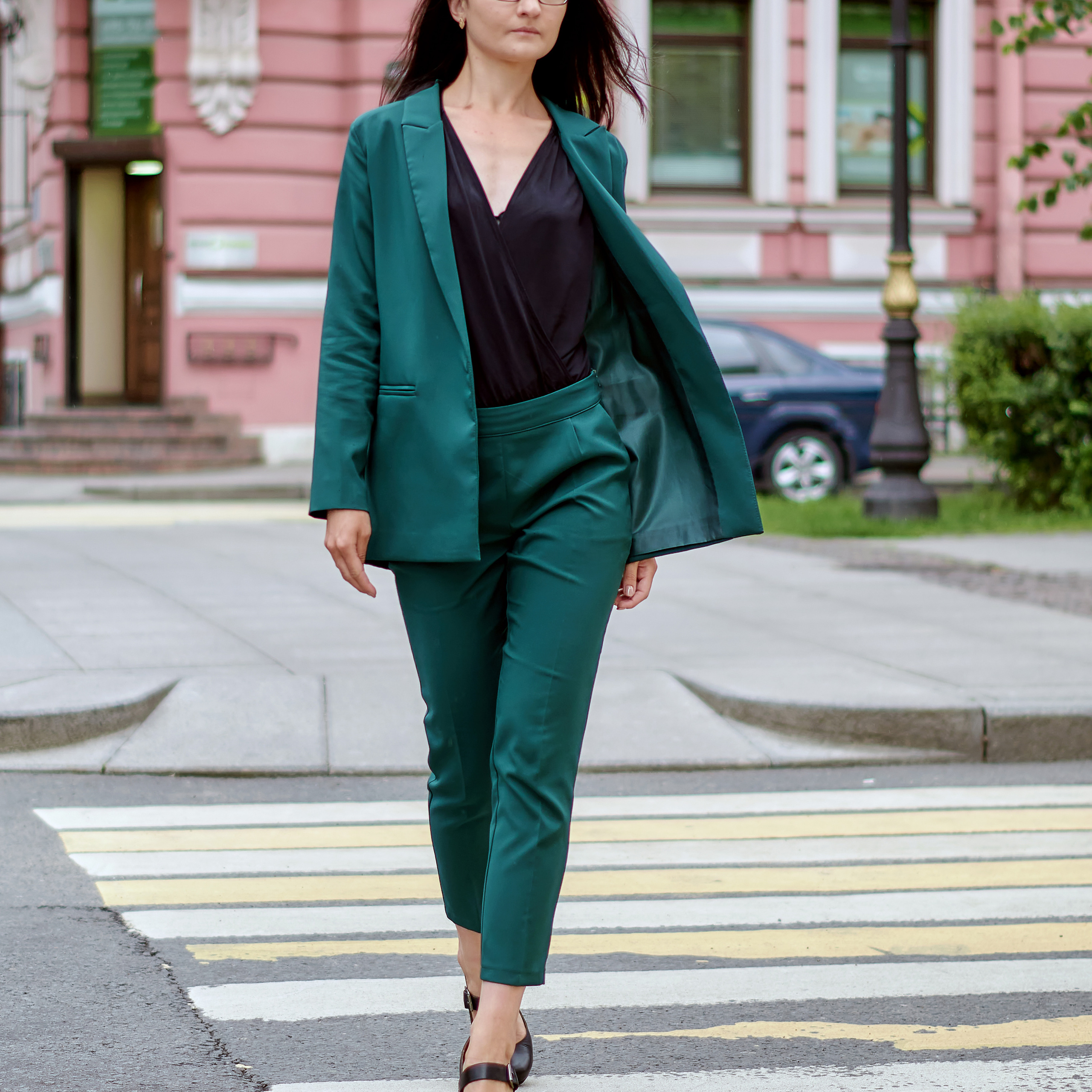 Съемка одежды на улице