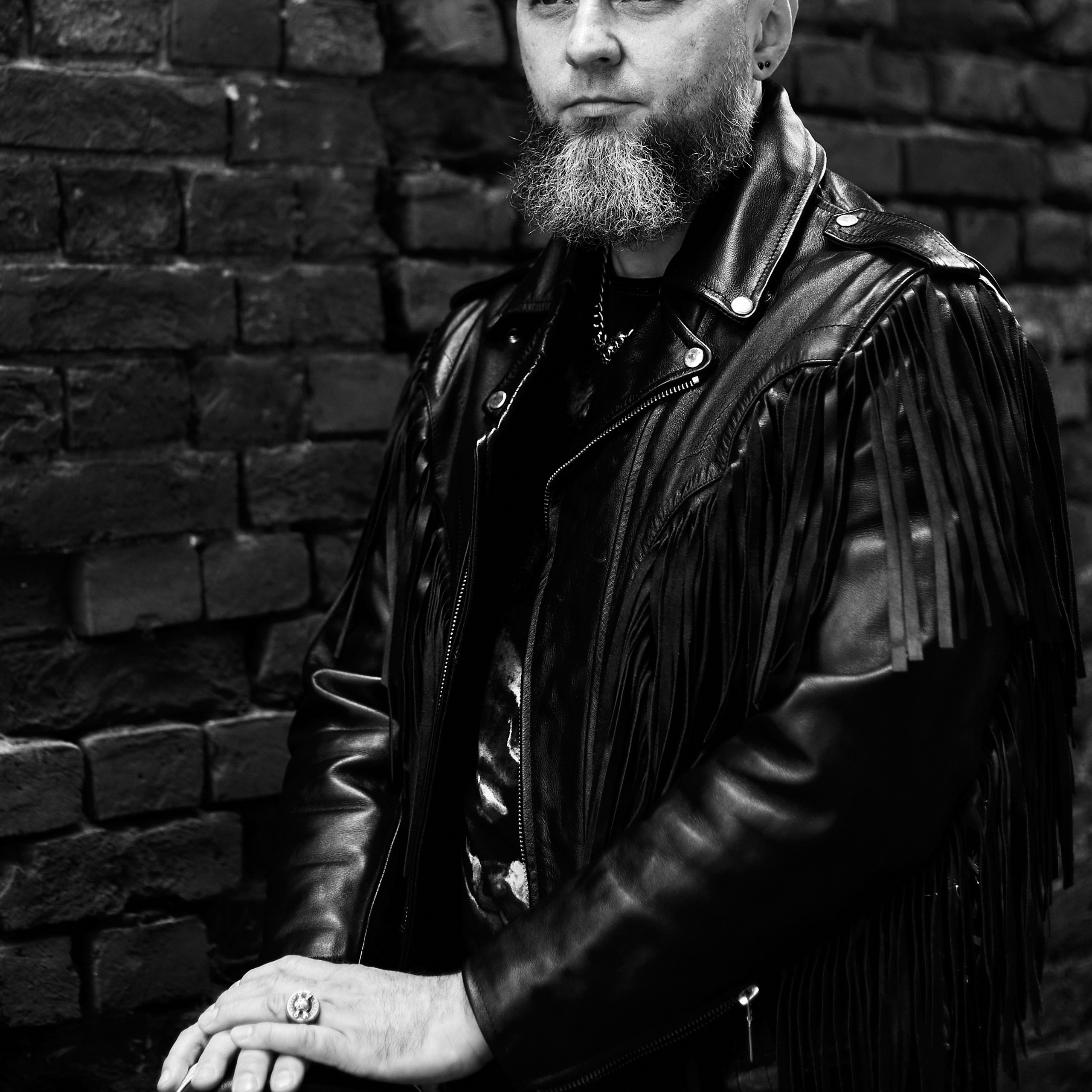 На&nbsp;улице (ЧБ)