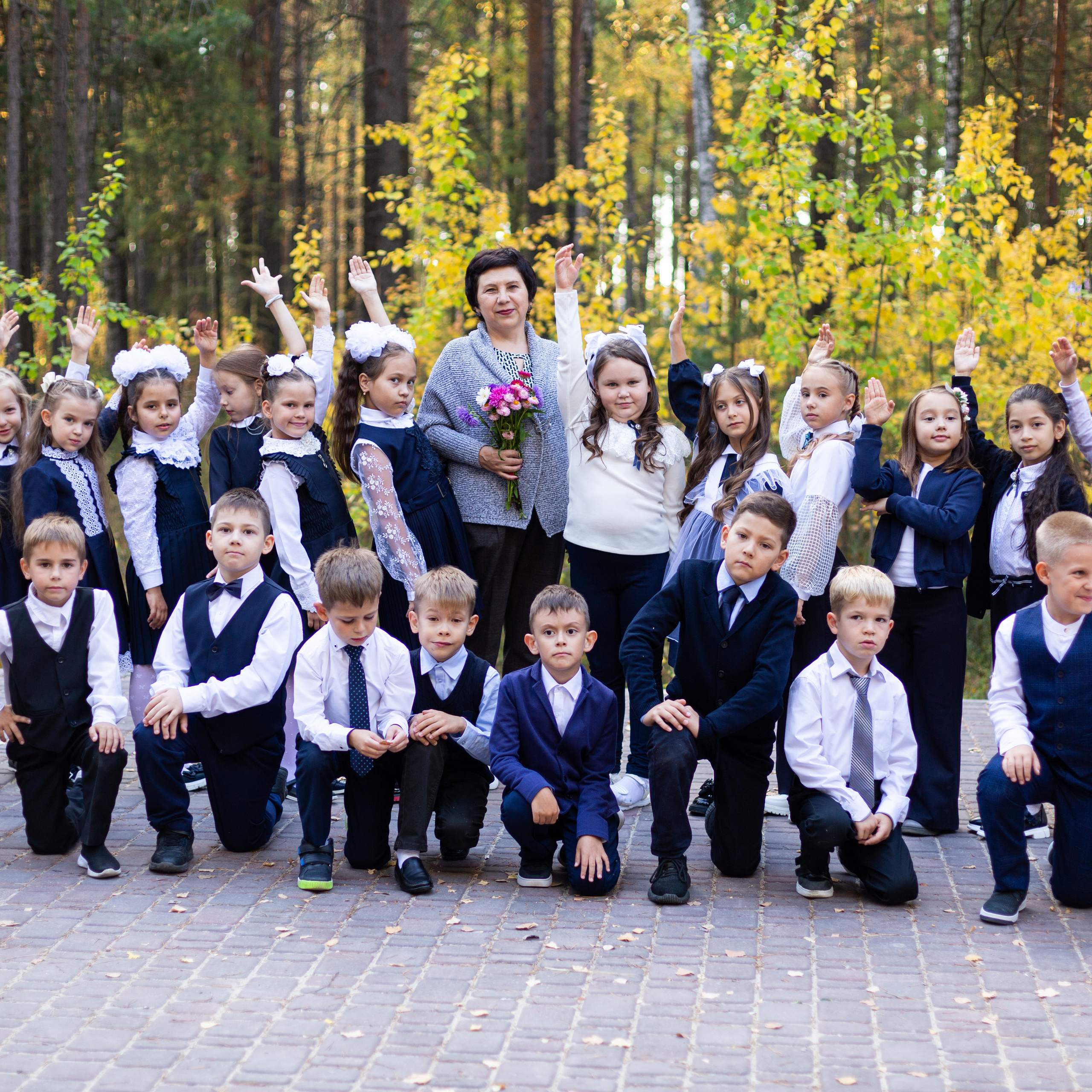 Первоклашки 1 «Г». Фотограф Оксана Салимова