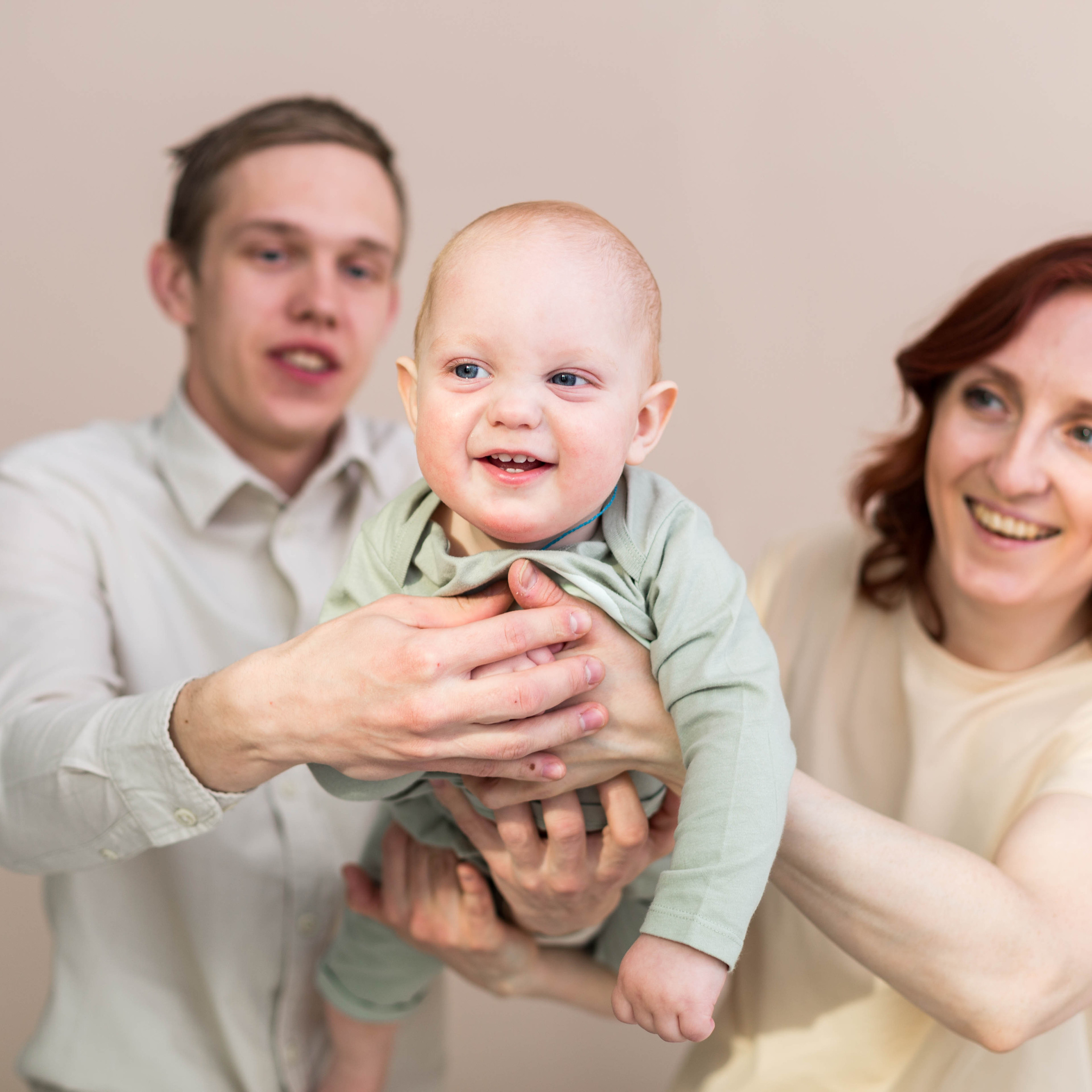 Алена и ее семья. Фотограф Оксана Салимова