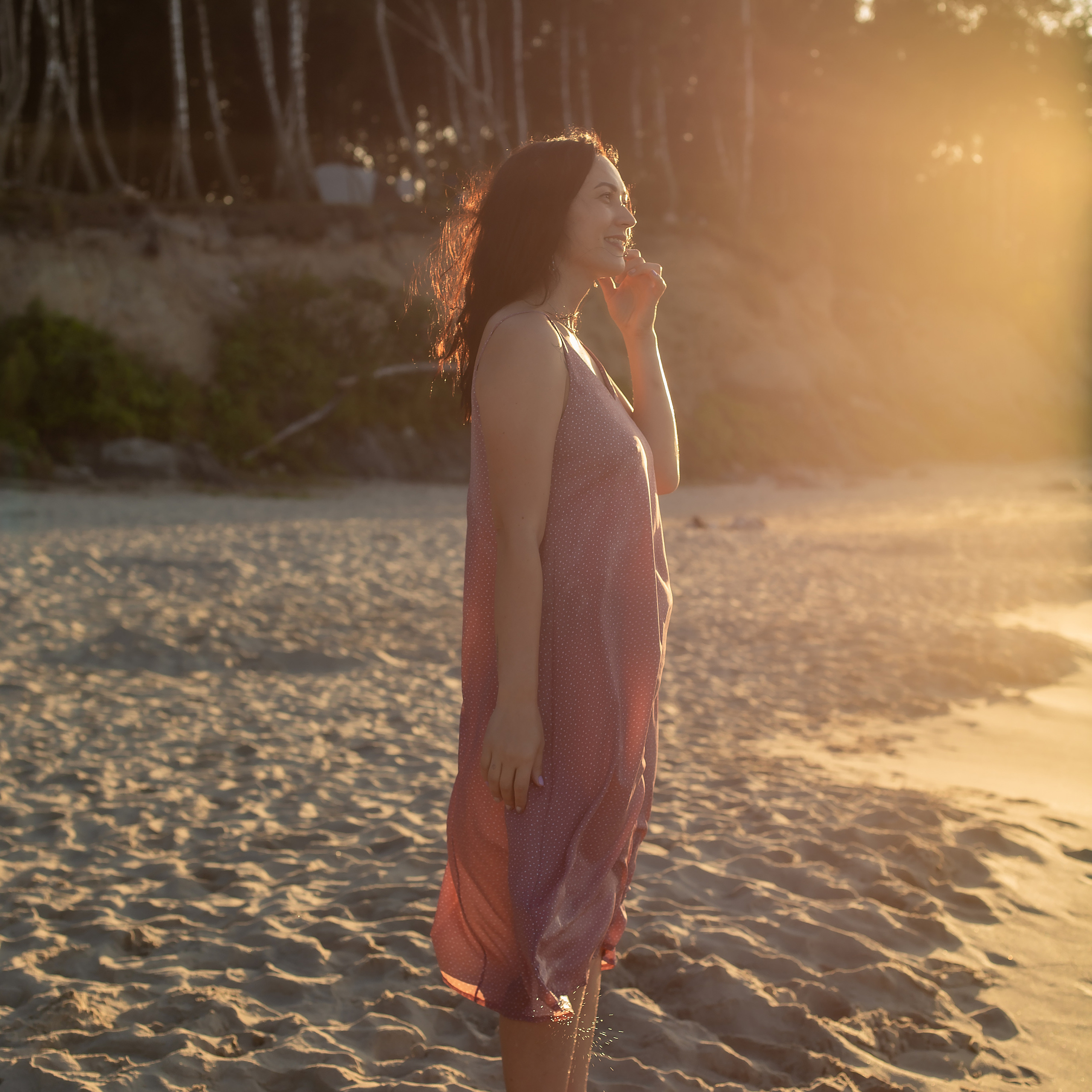 Маша. Закат в Куликово