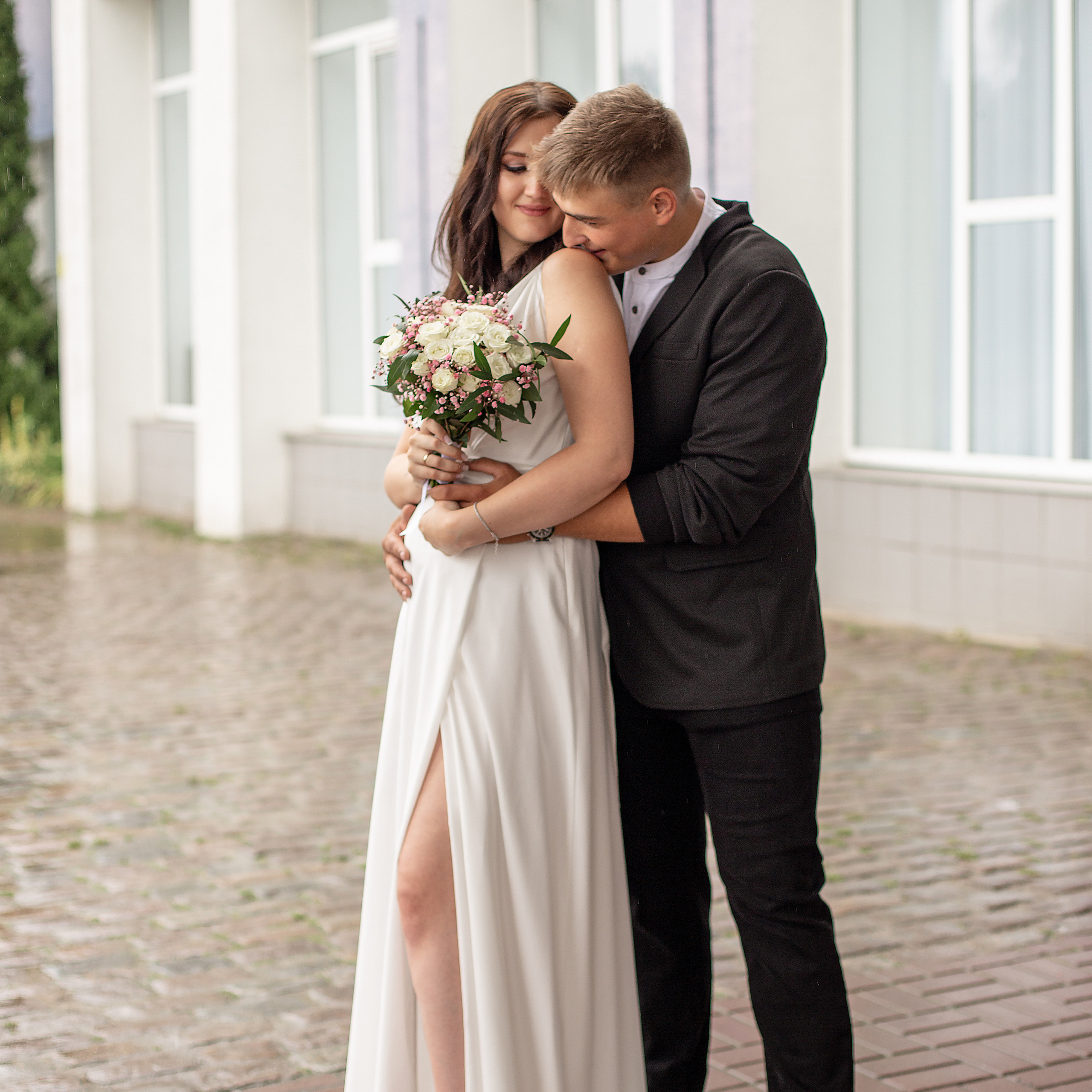 Эвелина и Георгий. В загсе