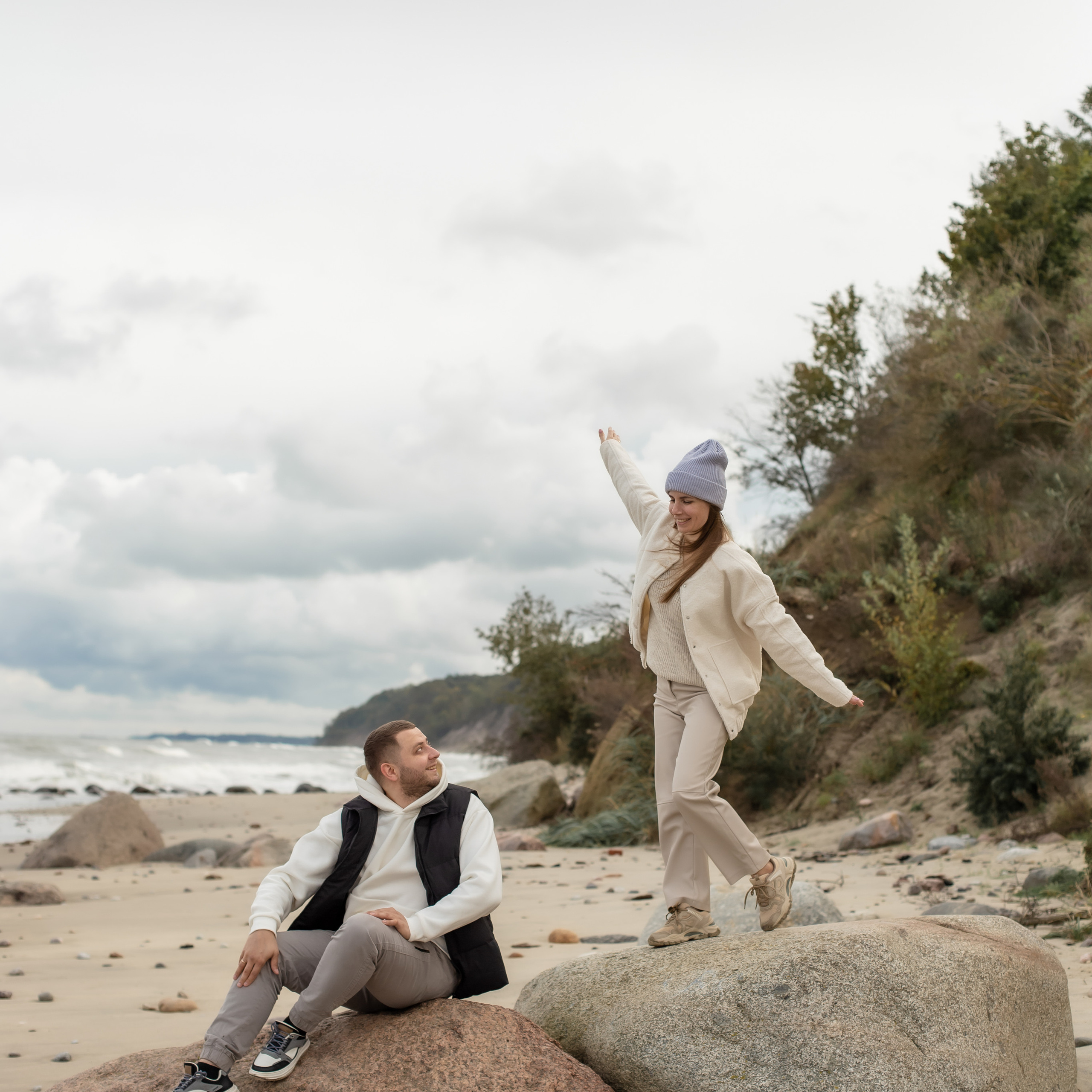 Инна и Дима. Филинская бухта