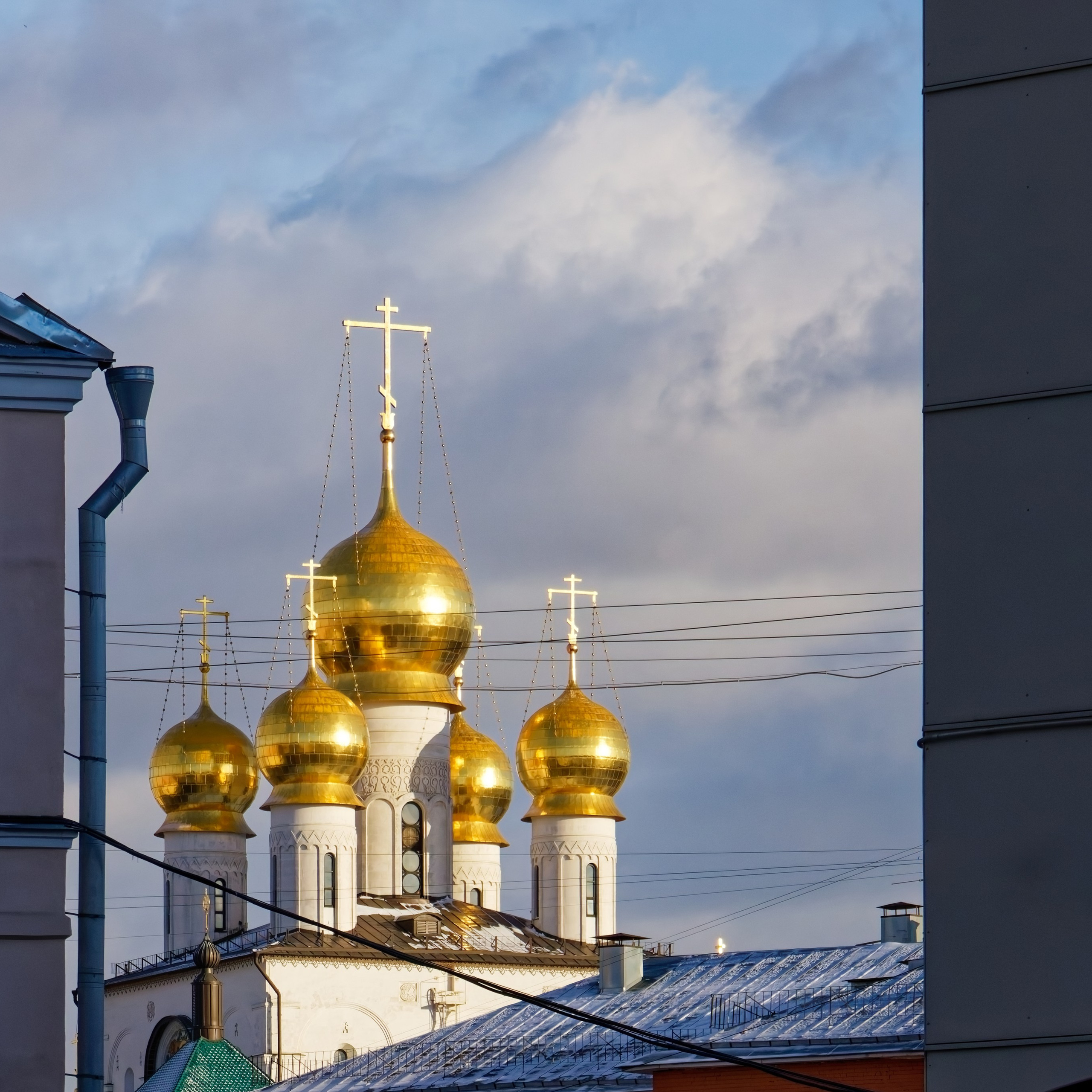 Феодоровский собор в Санкт-Петербурге в светлое время суток