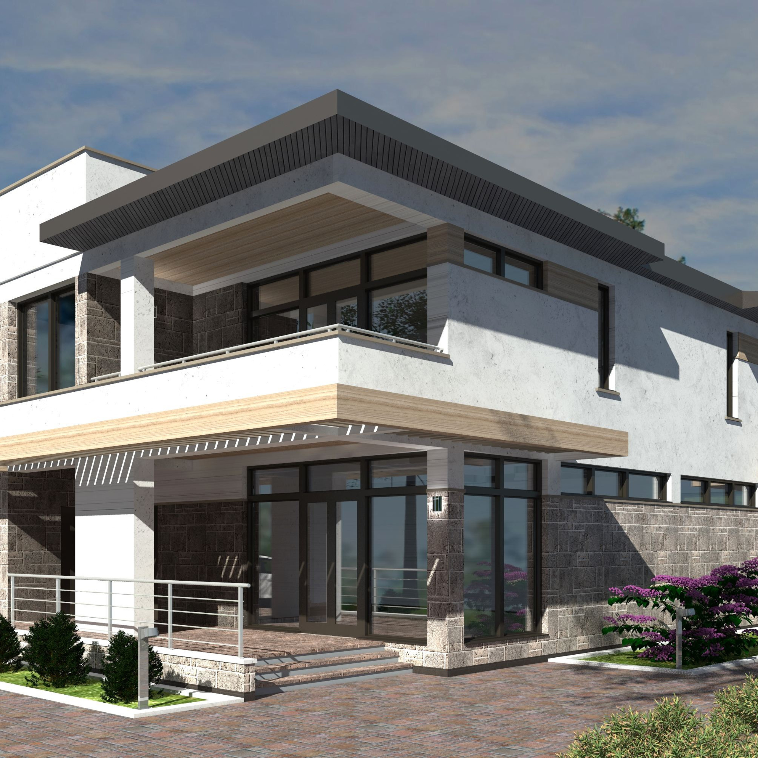 2020 / Дом на двух хозяев (дуплекс) / Анапа