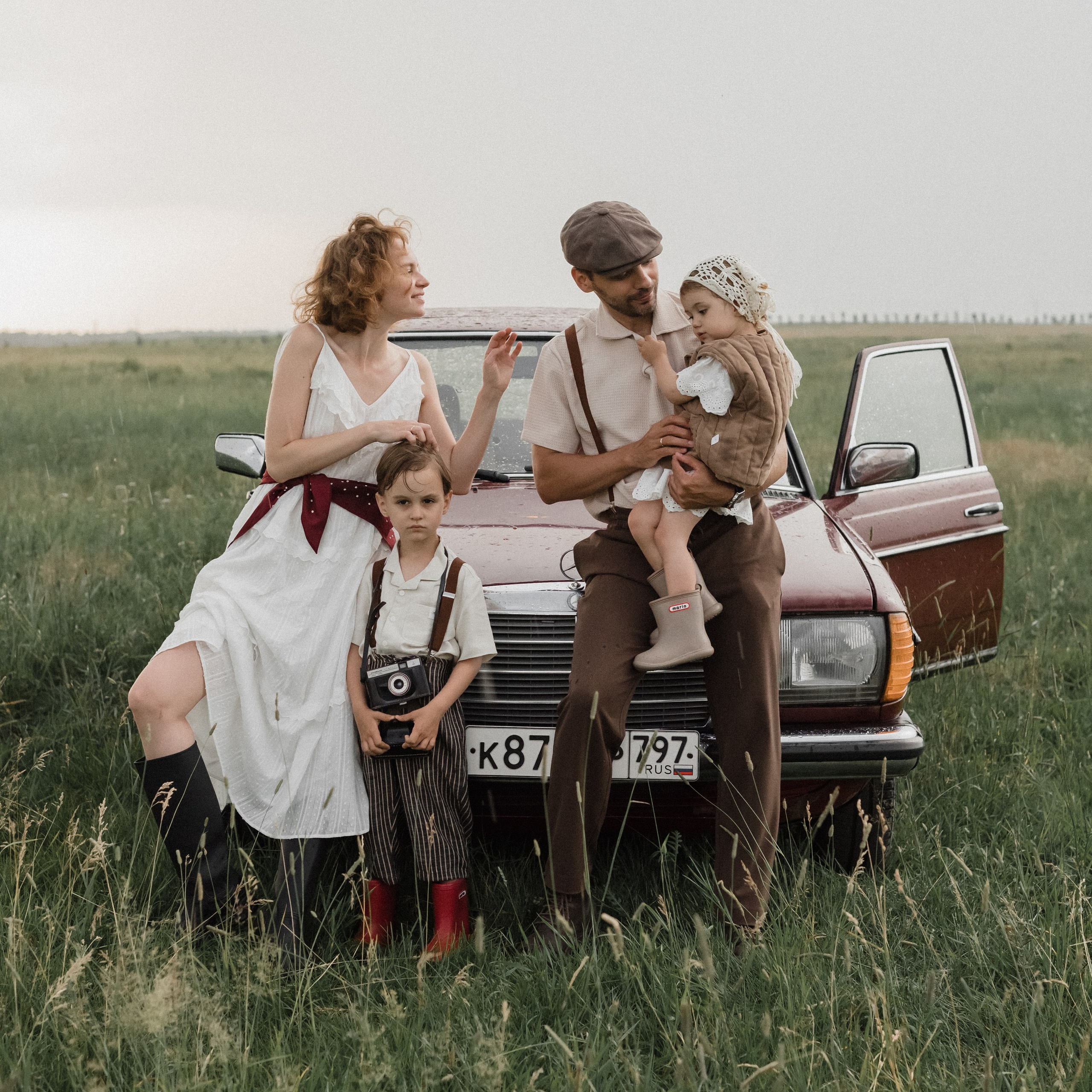 Оля, Рома, Миша, Вера