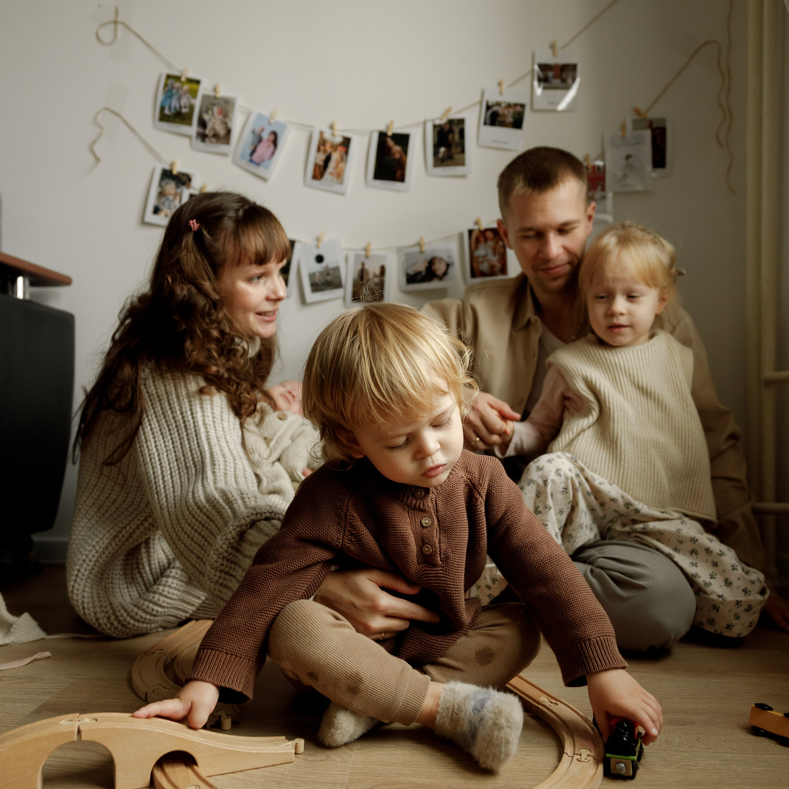 Домашняя семейная съёмка