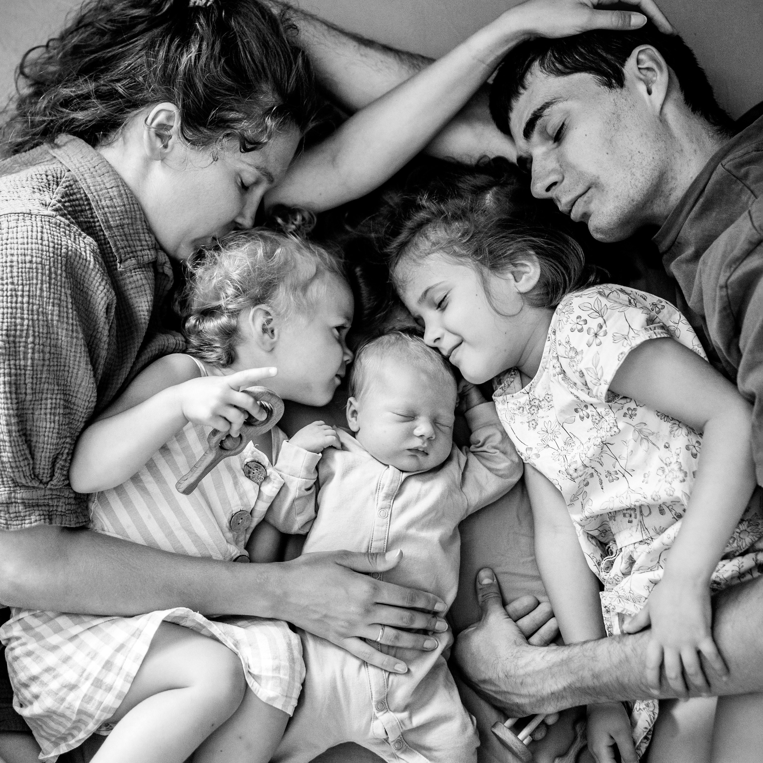 Настя, Сережа, Мира, Лиза, Дима