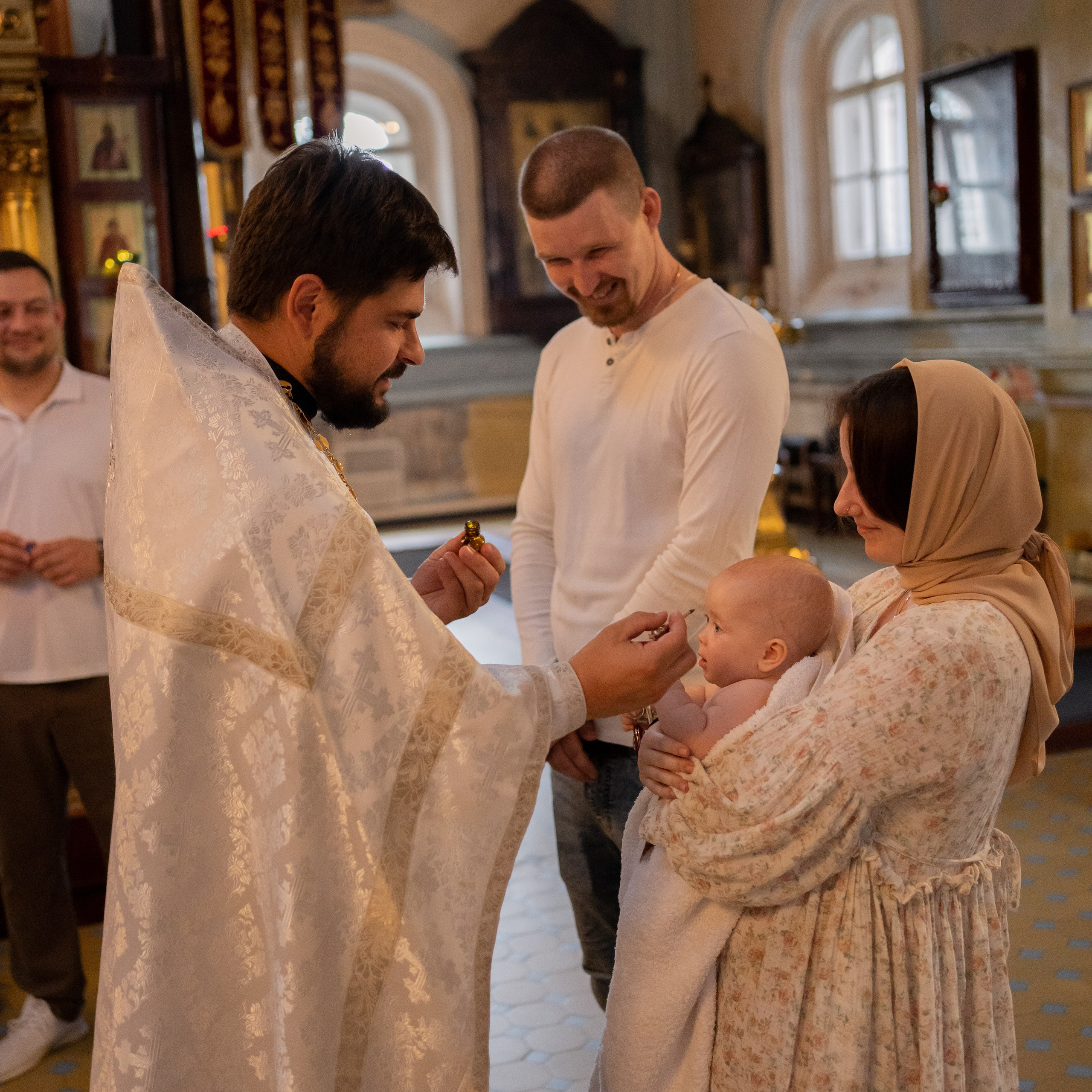 Крещение Анечки