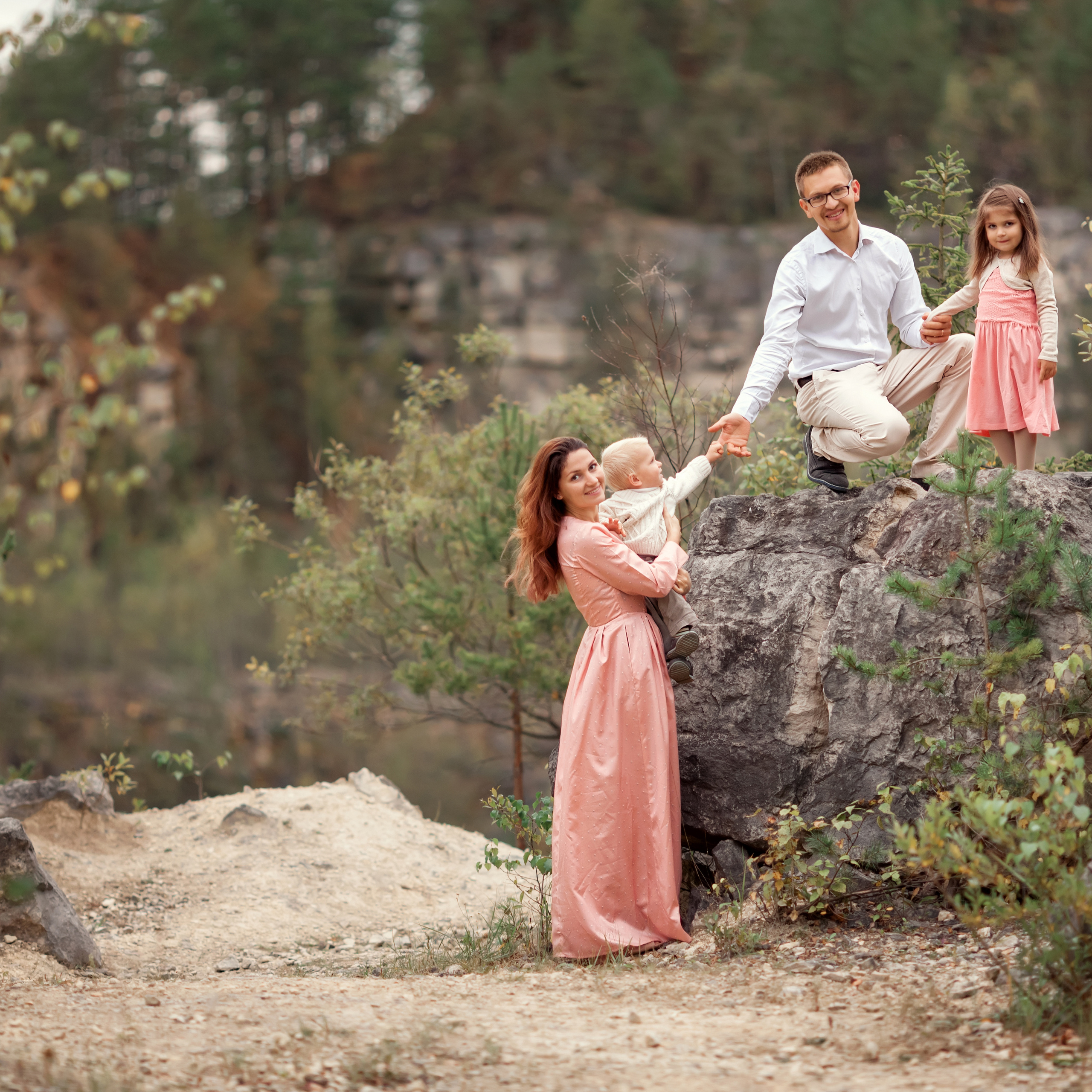 Прогулка на Дюкинских карьерах сентябрь 2017г.