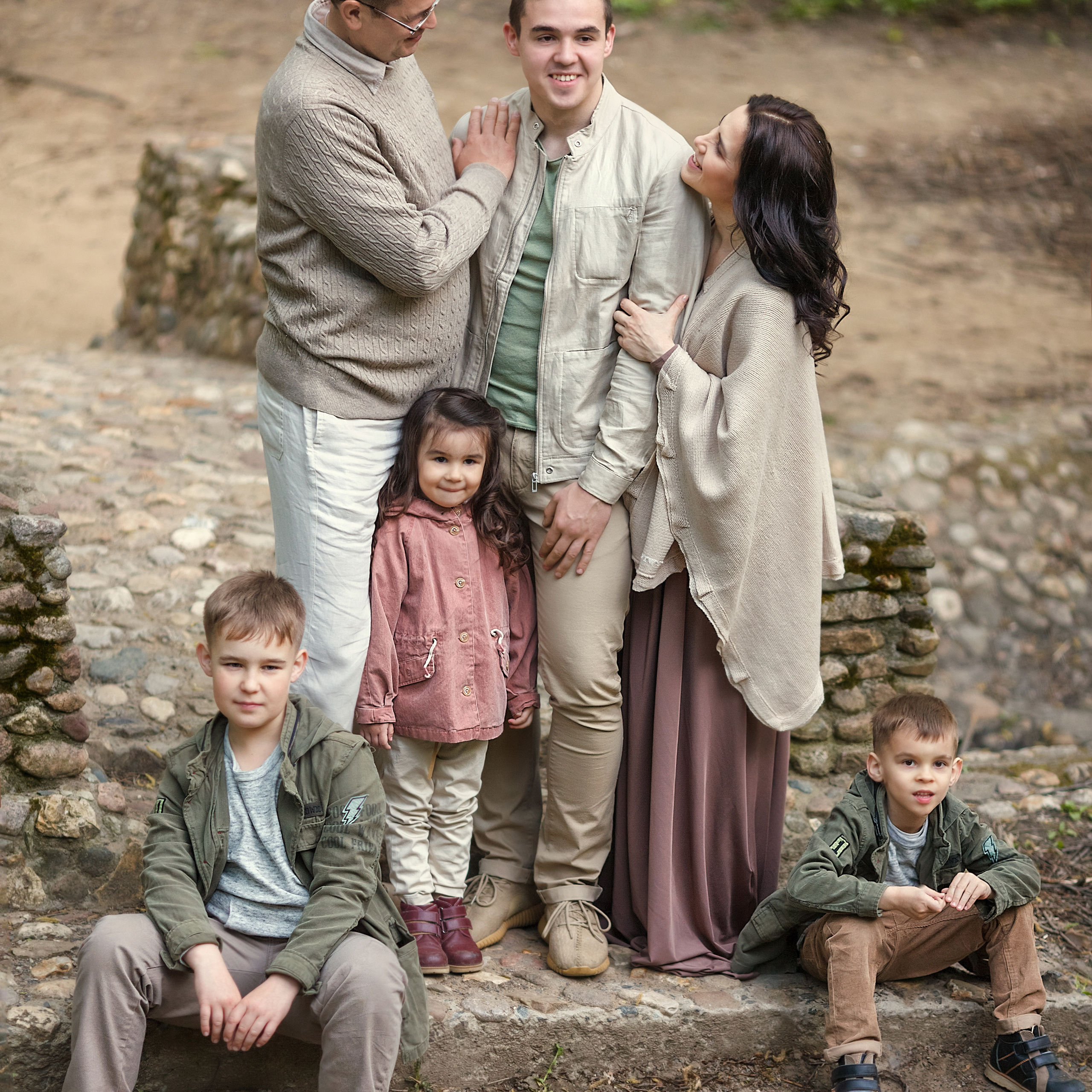 Большая семья. Москва