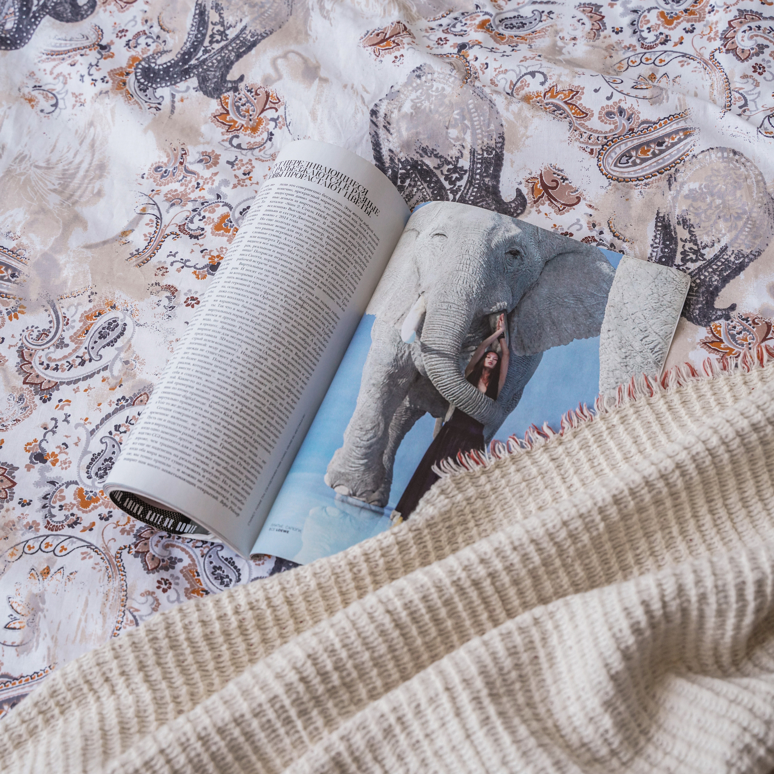 Съемка постельного белья для маркетплейсов