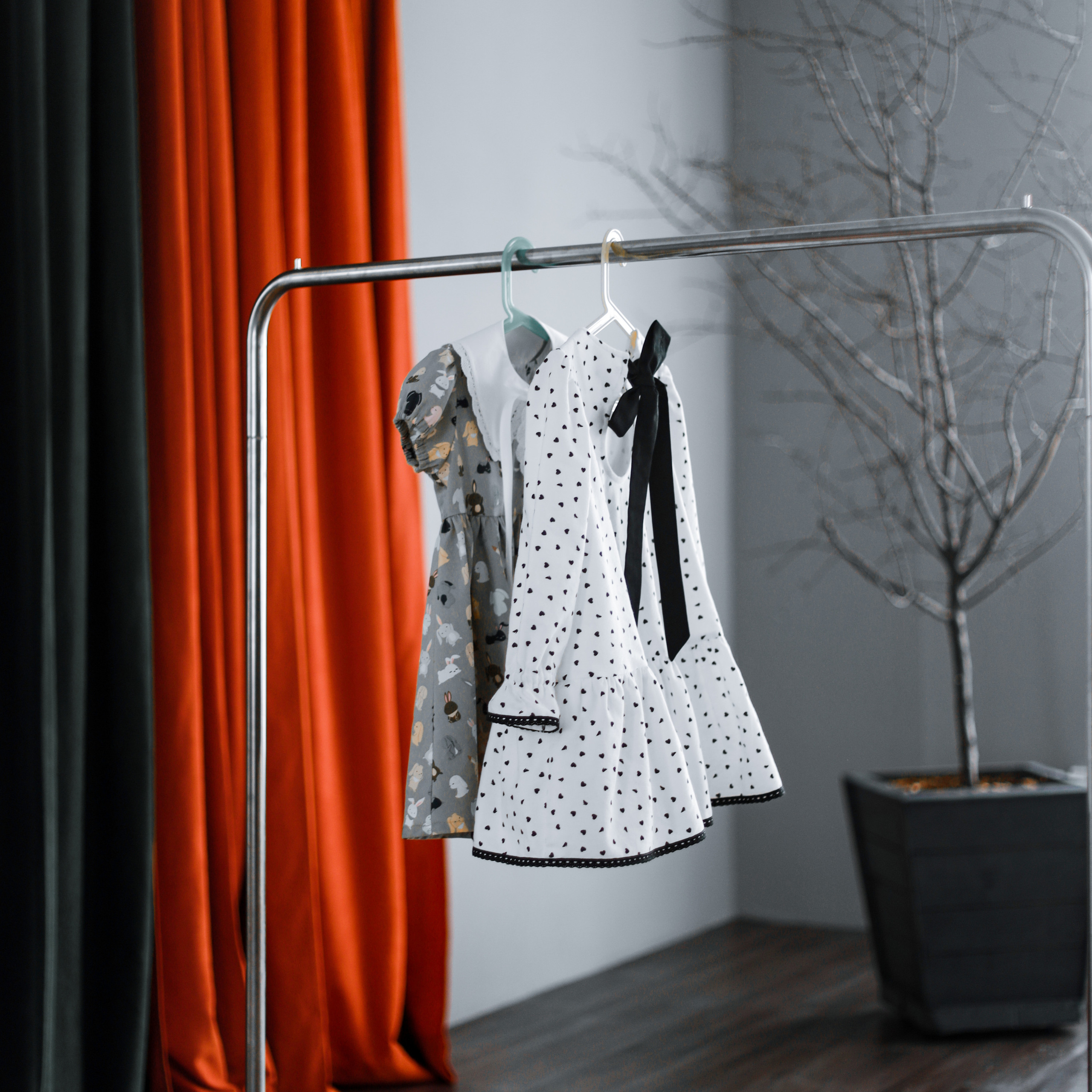 Для бренда детской одежды