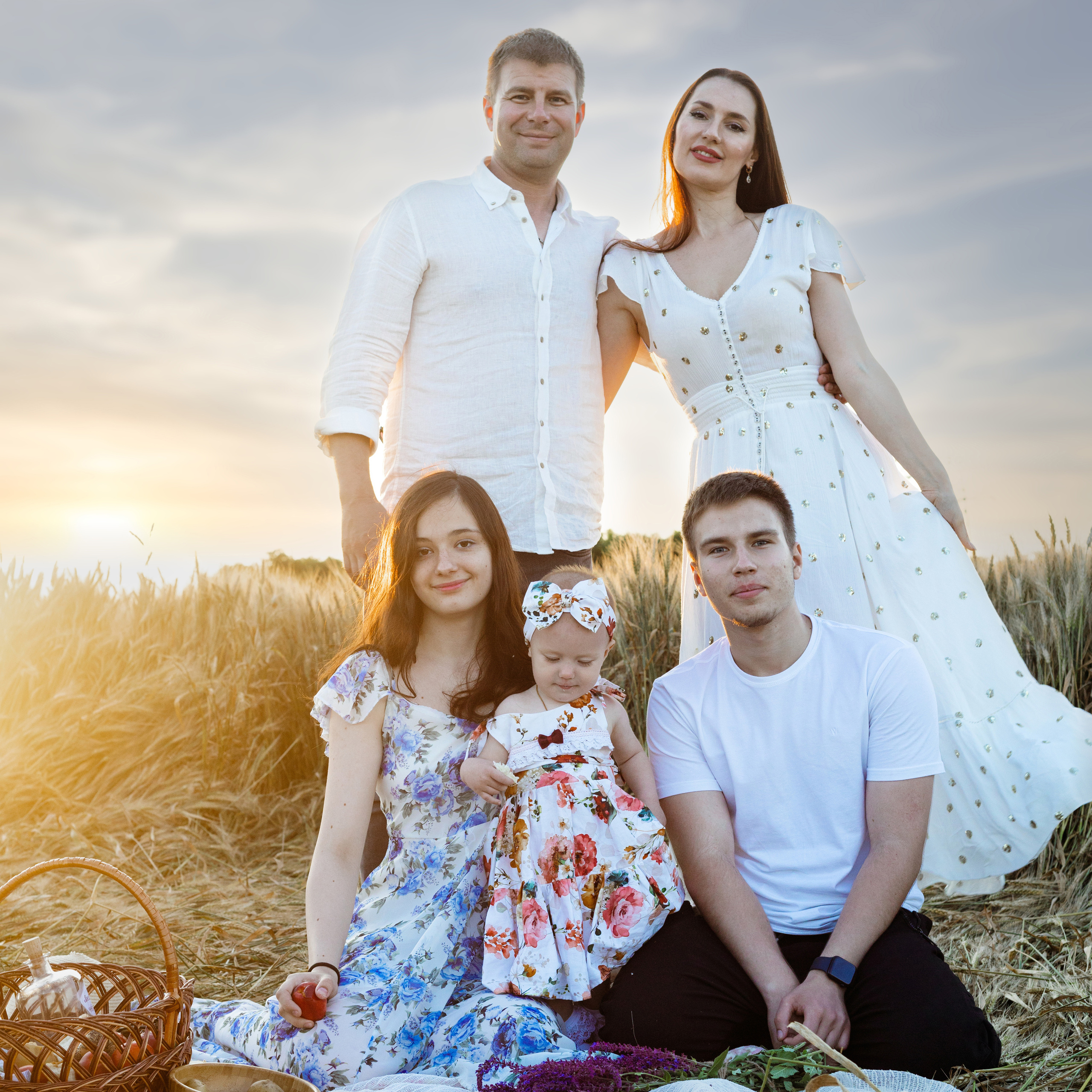 Семья Виталия и Веры