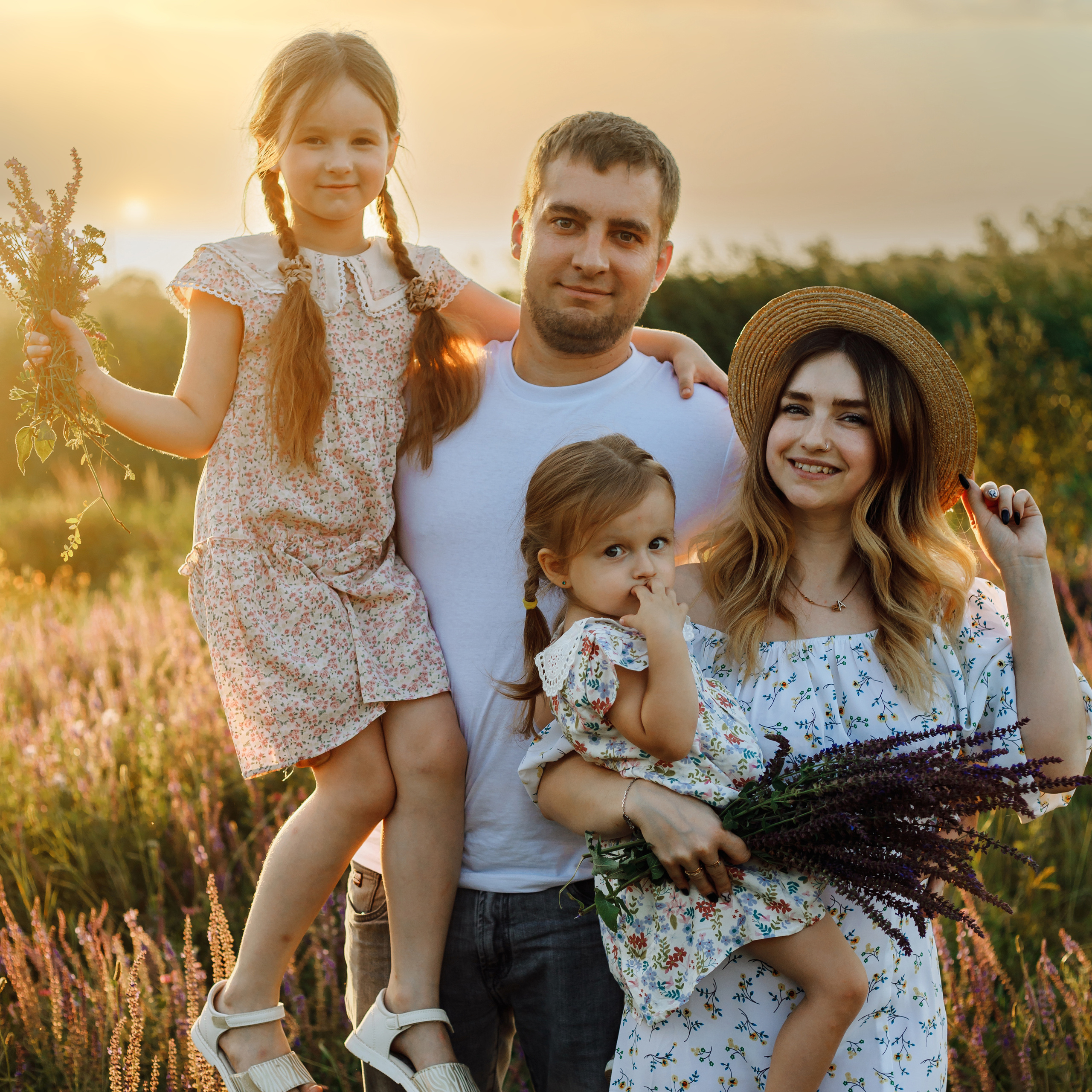 Семья Виталия и Анастасии