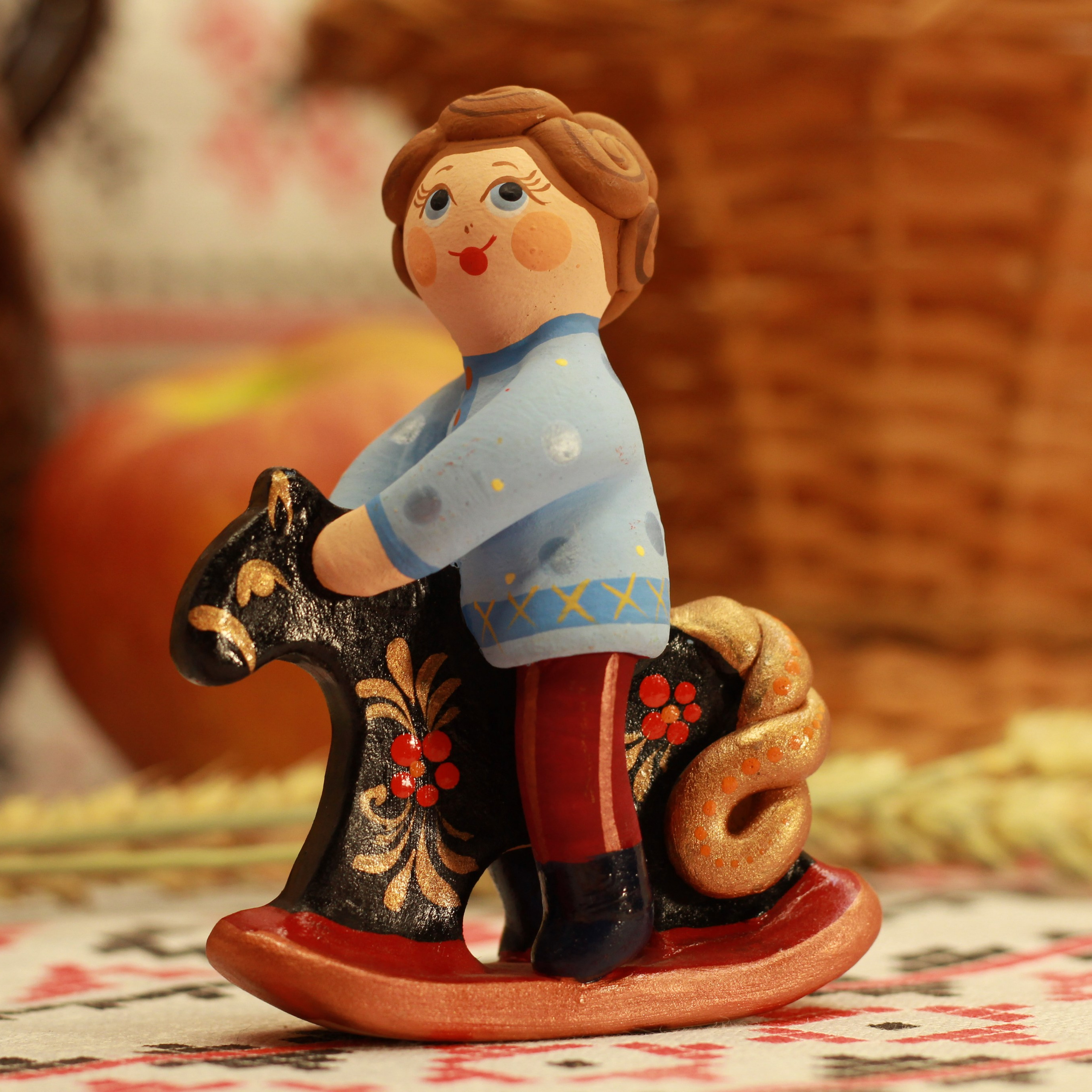 Ковровская глиняная игрушка